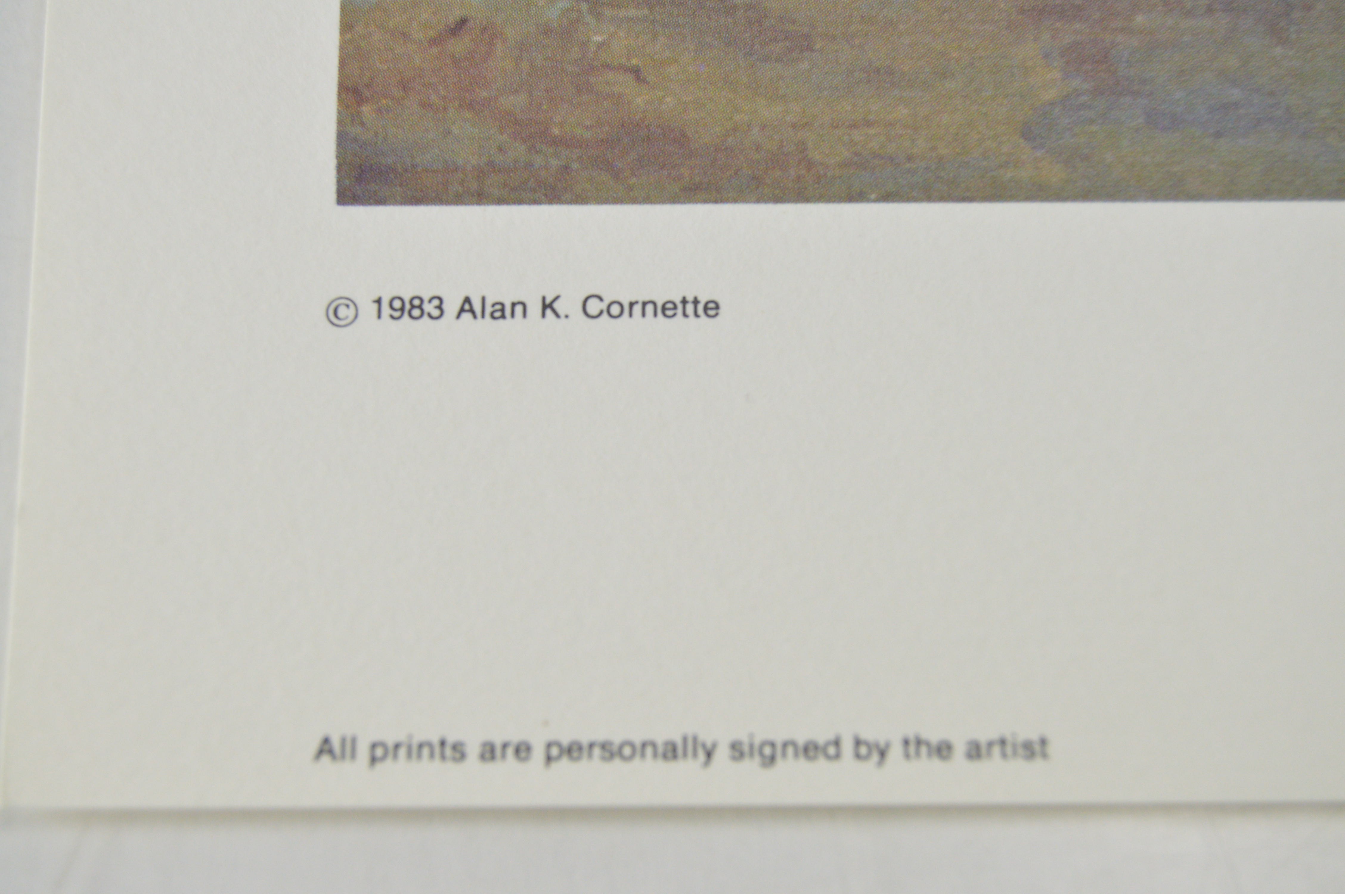 Large Collection of Signed Al Cornett Offset Lithographs