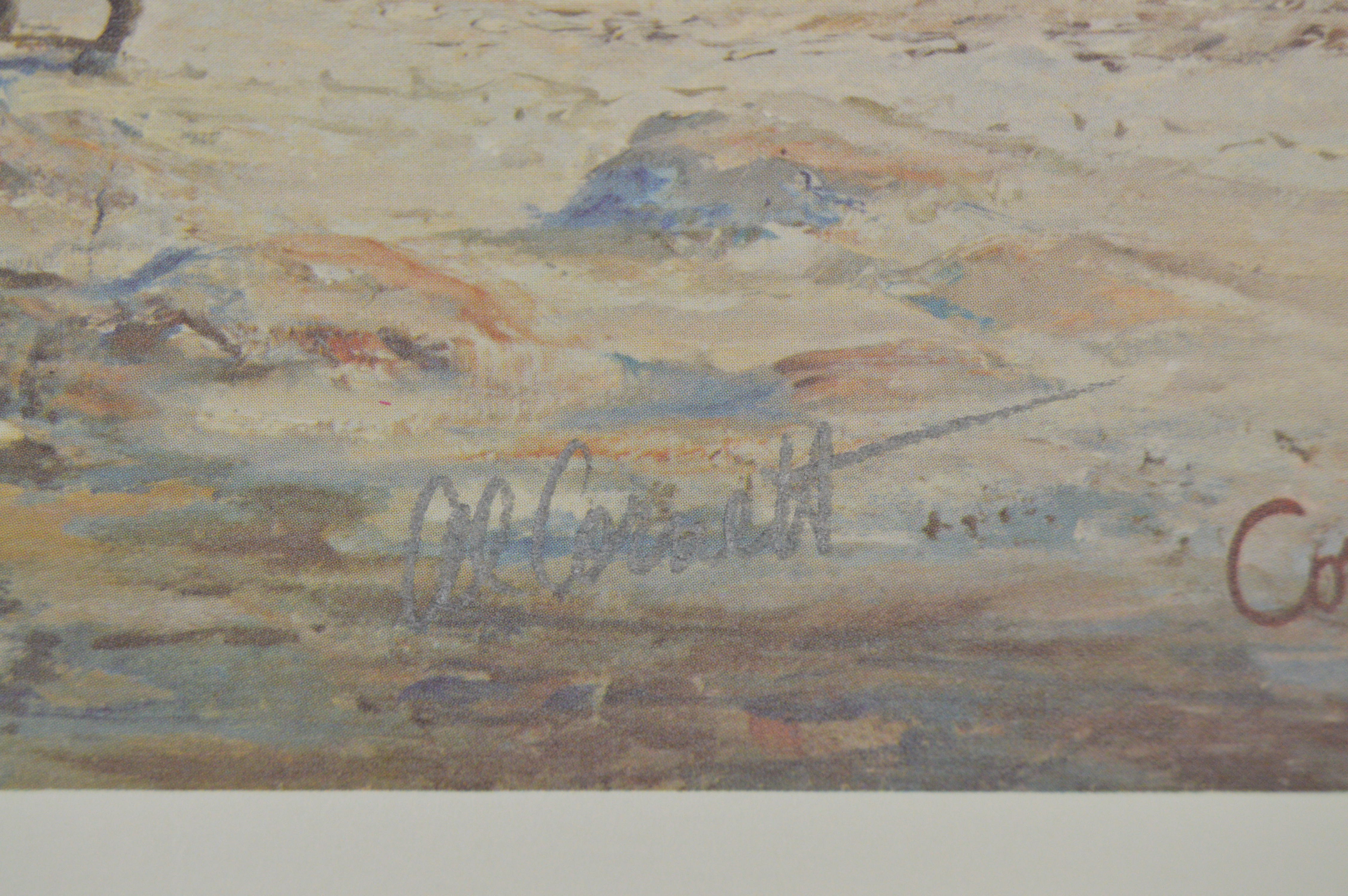 Large Collection of Signed Al Cornett Offset Lithographs