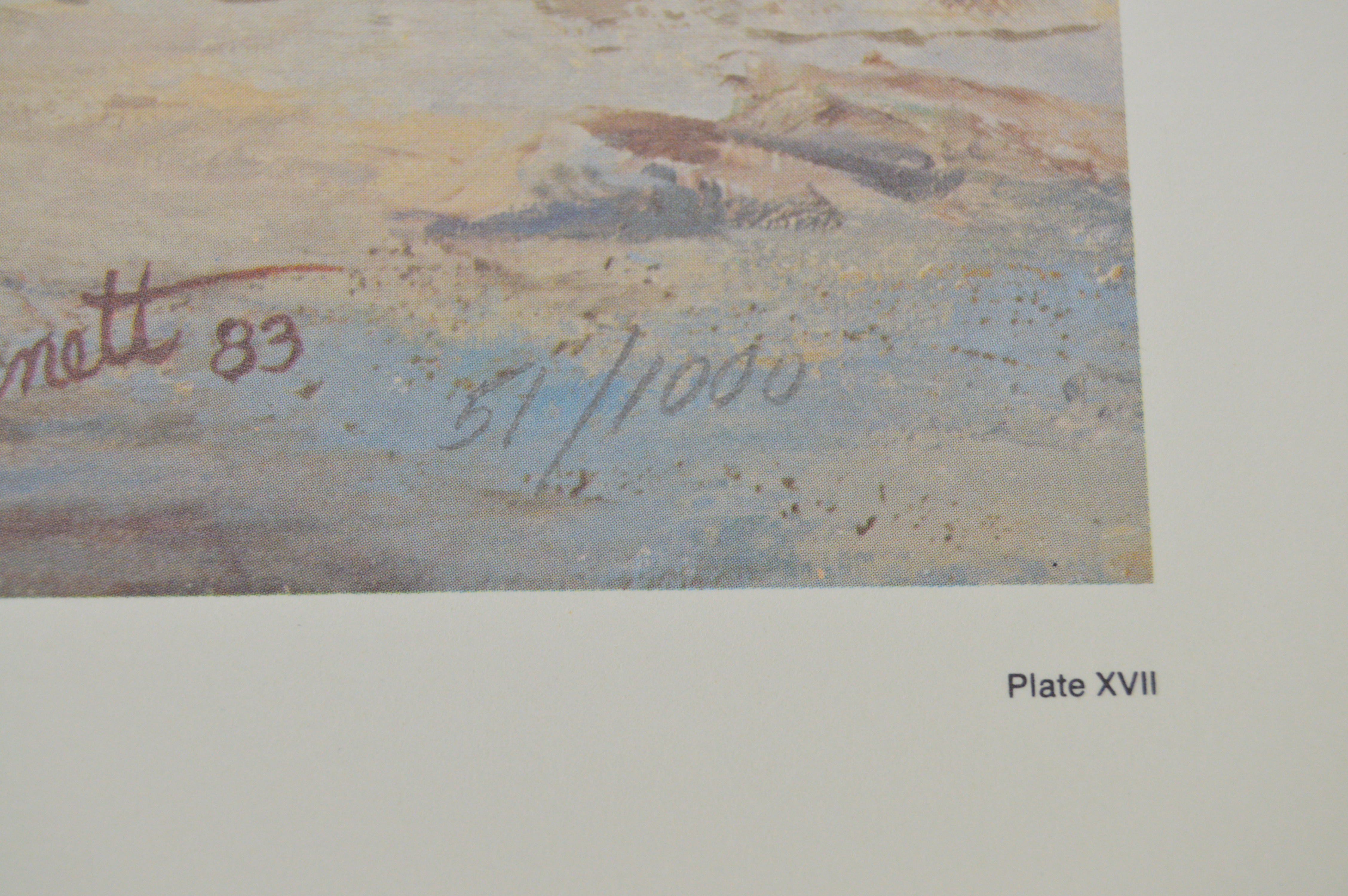 Large Collection of Signed Al Cornett Offset Lithographs