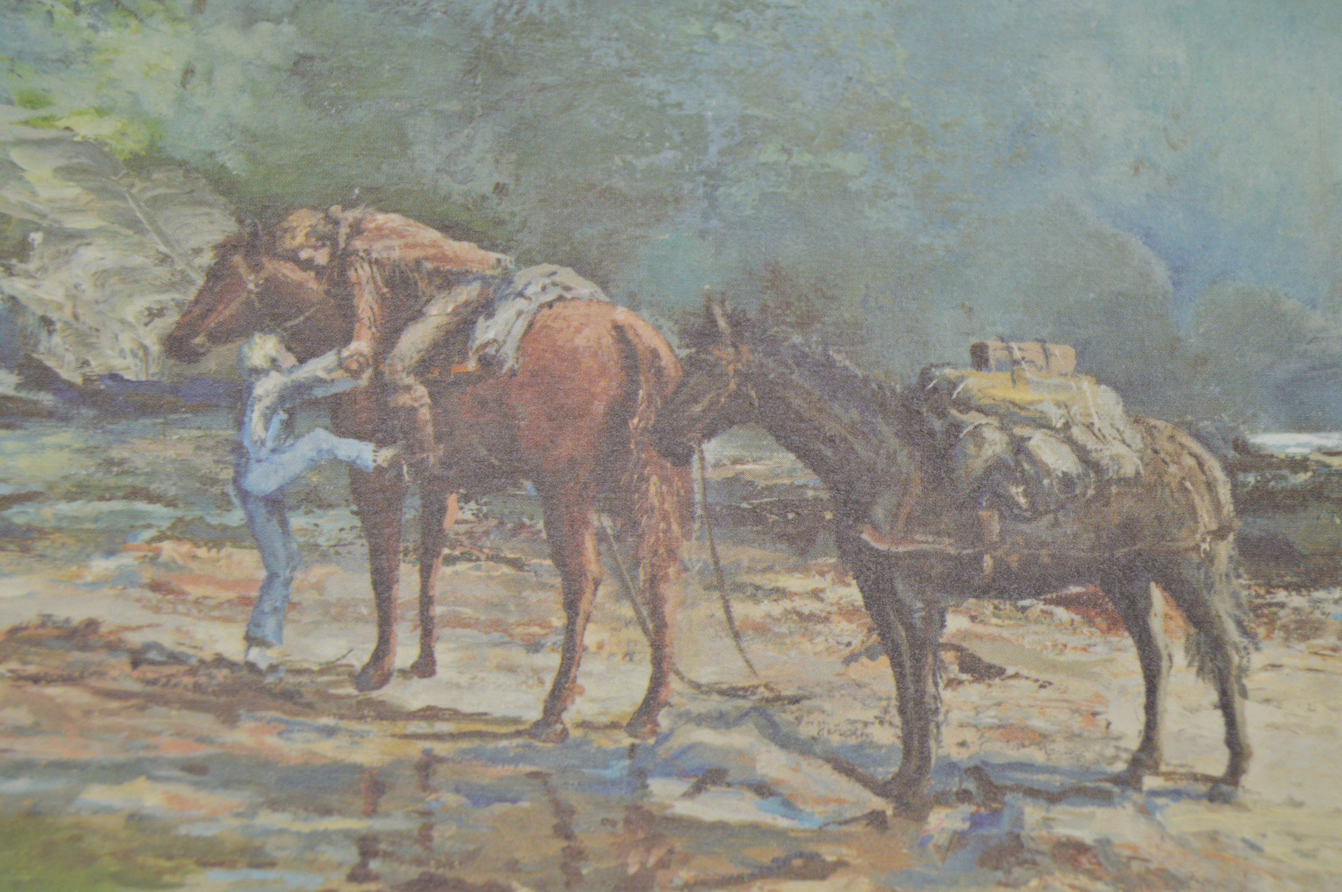 Large Collection of Signed Al Cornett Offset Lithographs