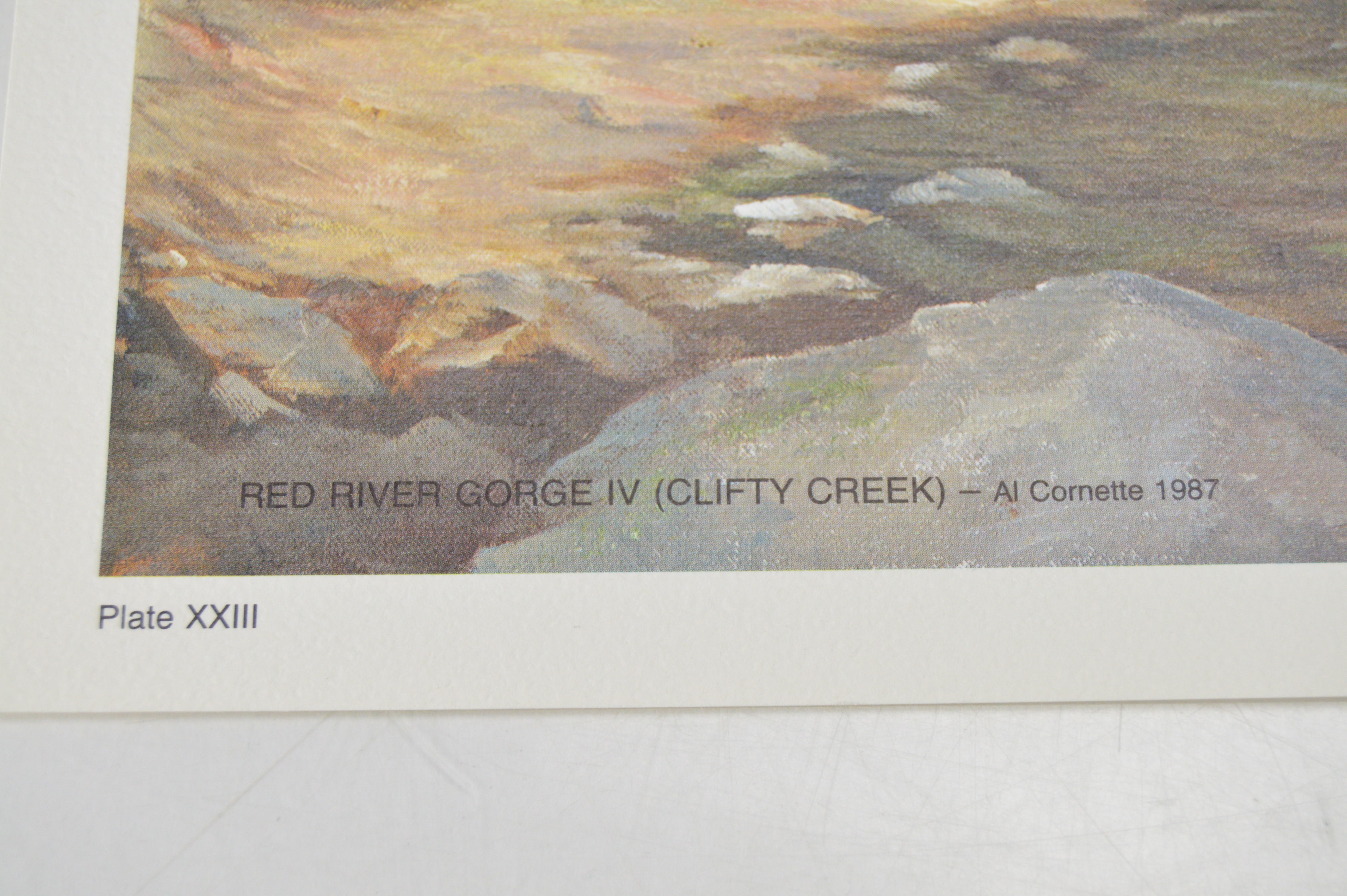 Large Collection of Signed Al Cornett Offset Lithographs