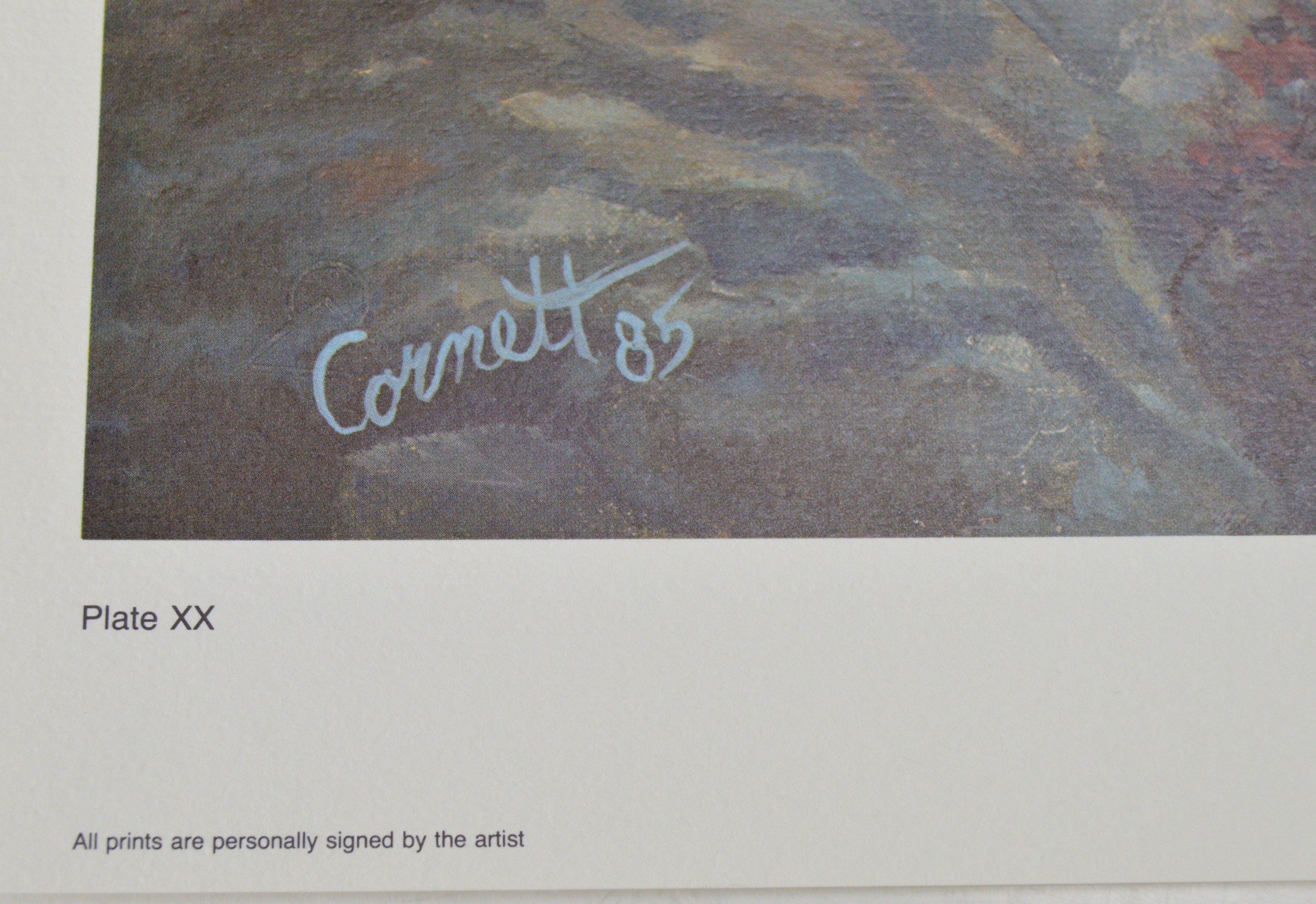 Large Collection of Signed Al Cornett Offset Lithographs