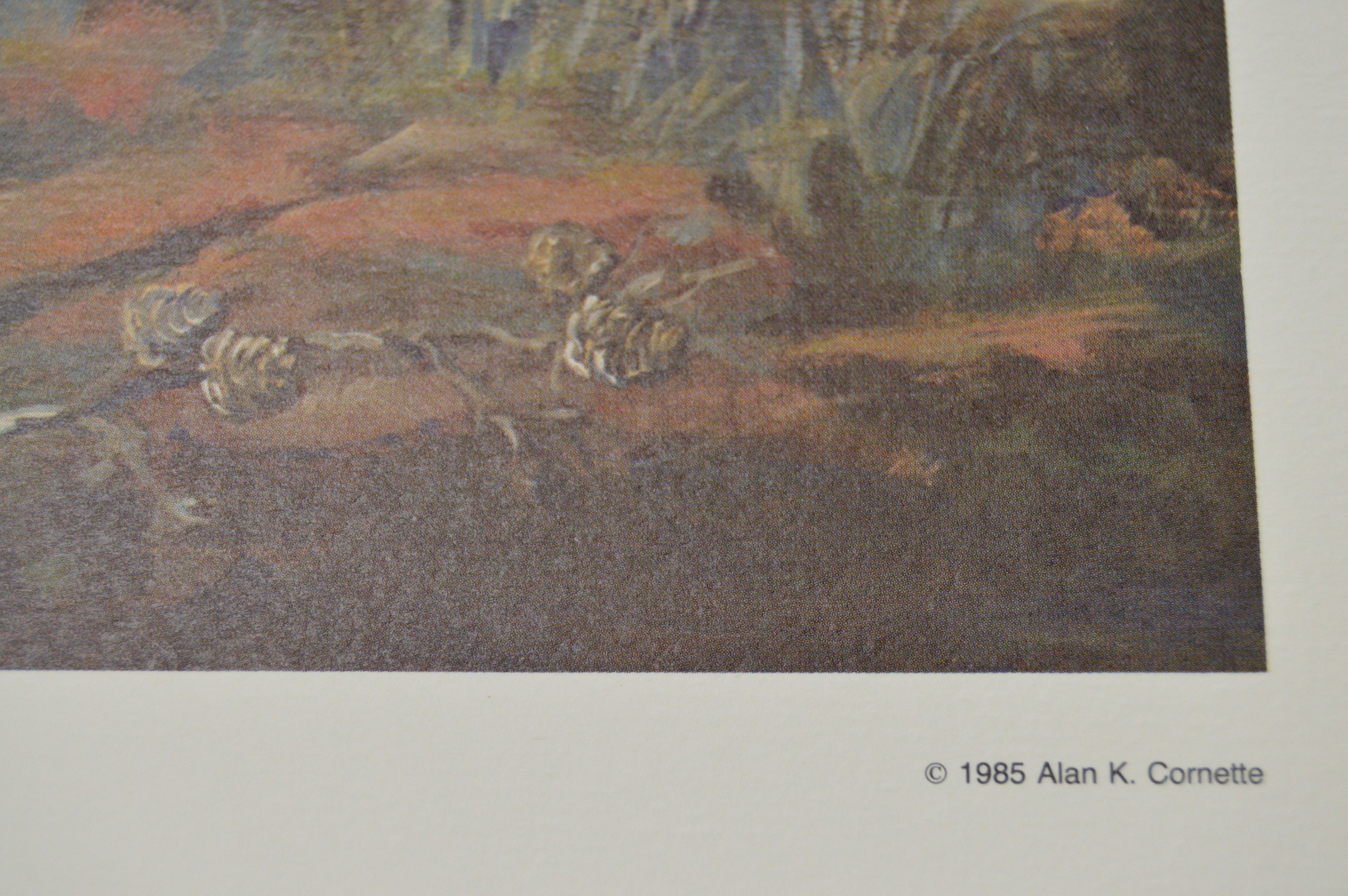 Large Collection of Signed Al Cornett Offset Lithographs