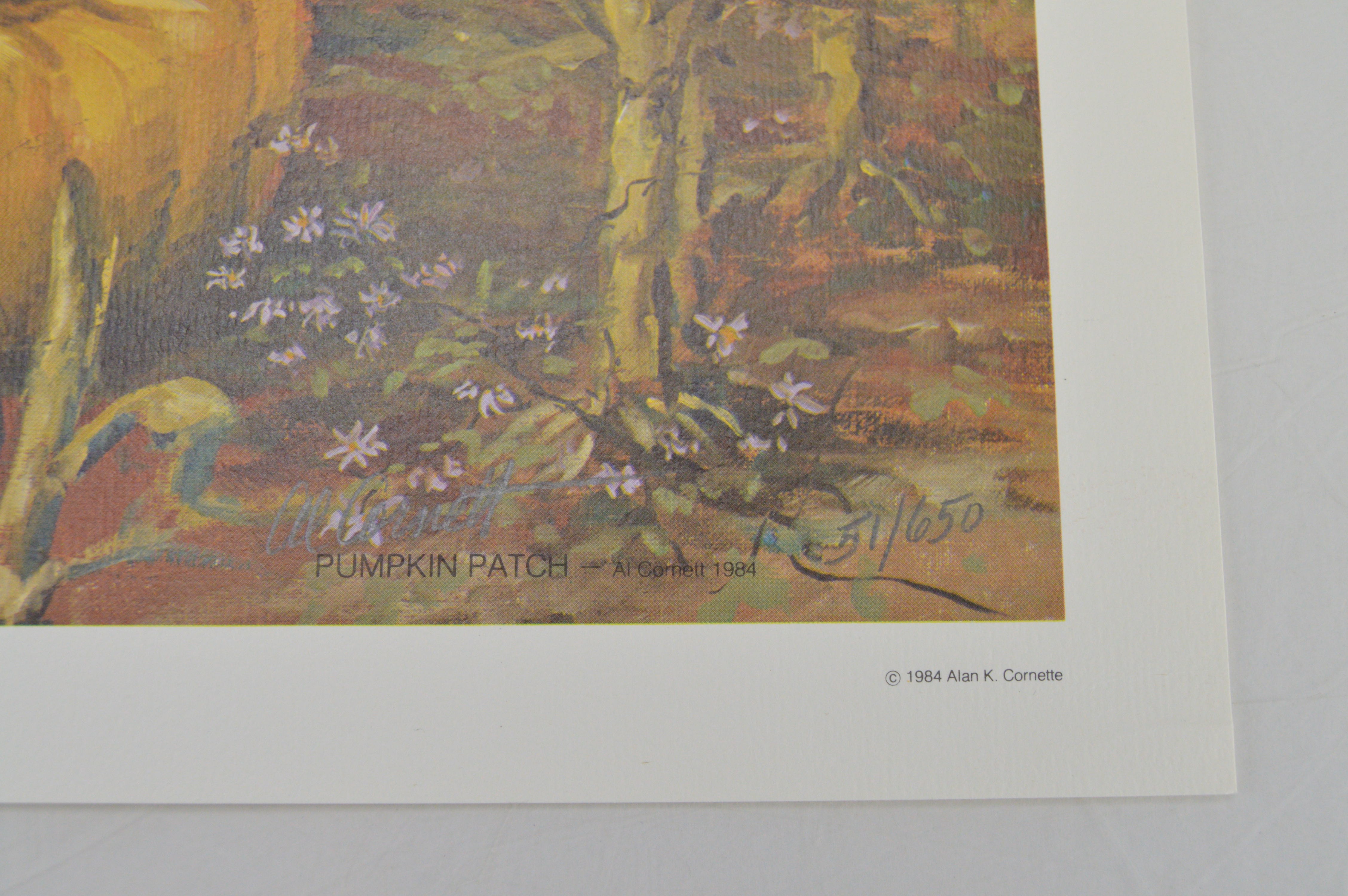 Large Collection of Signed Al Cornett Offset Lithographs