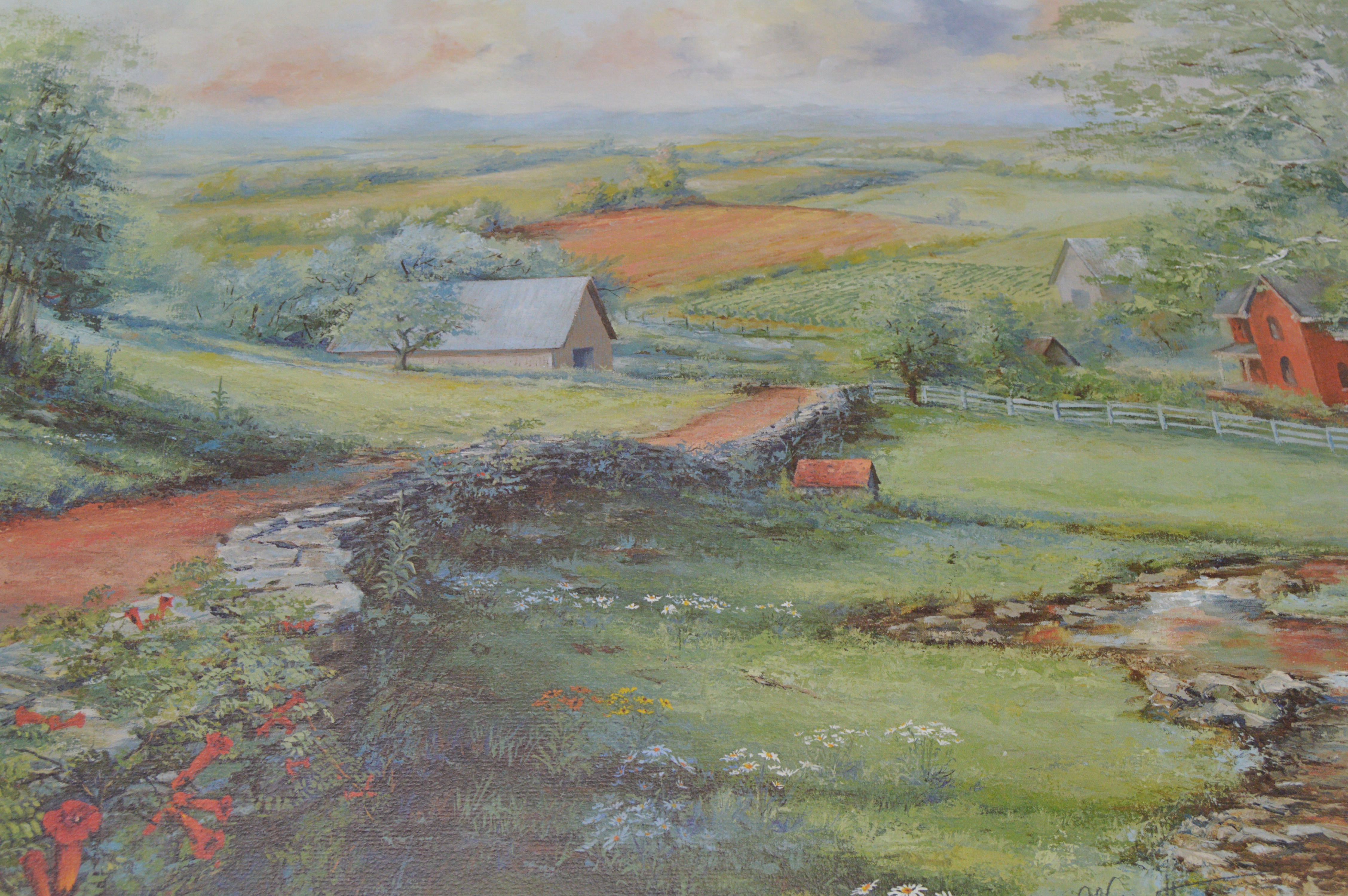 Large Collection of Signed Al Cornett Offset Lithographs