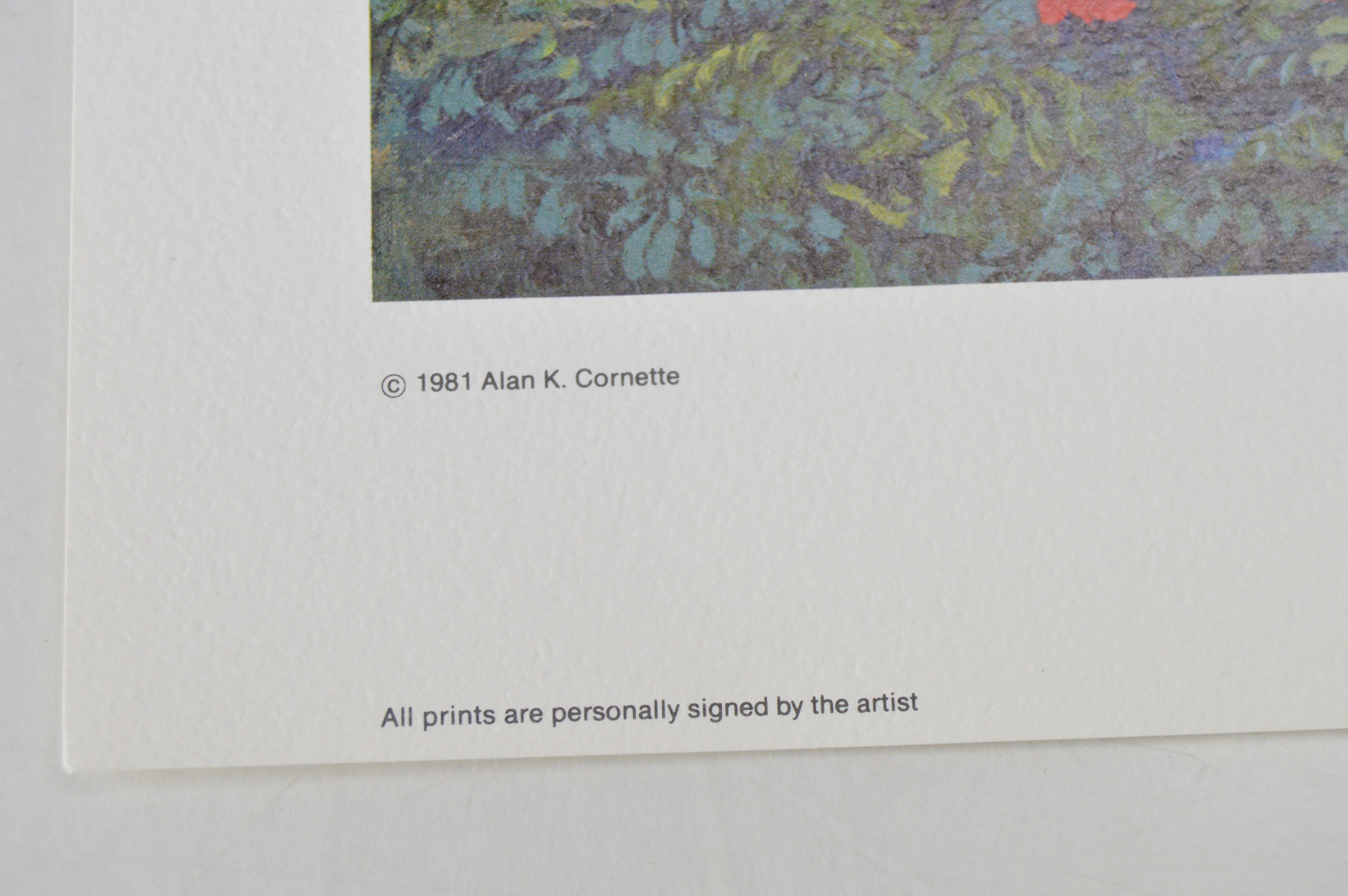 Large Collection of Signed Al Cornett Offset Lithographs