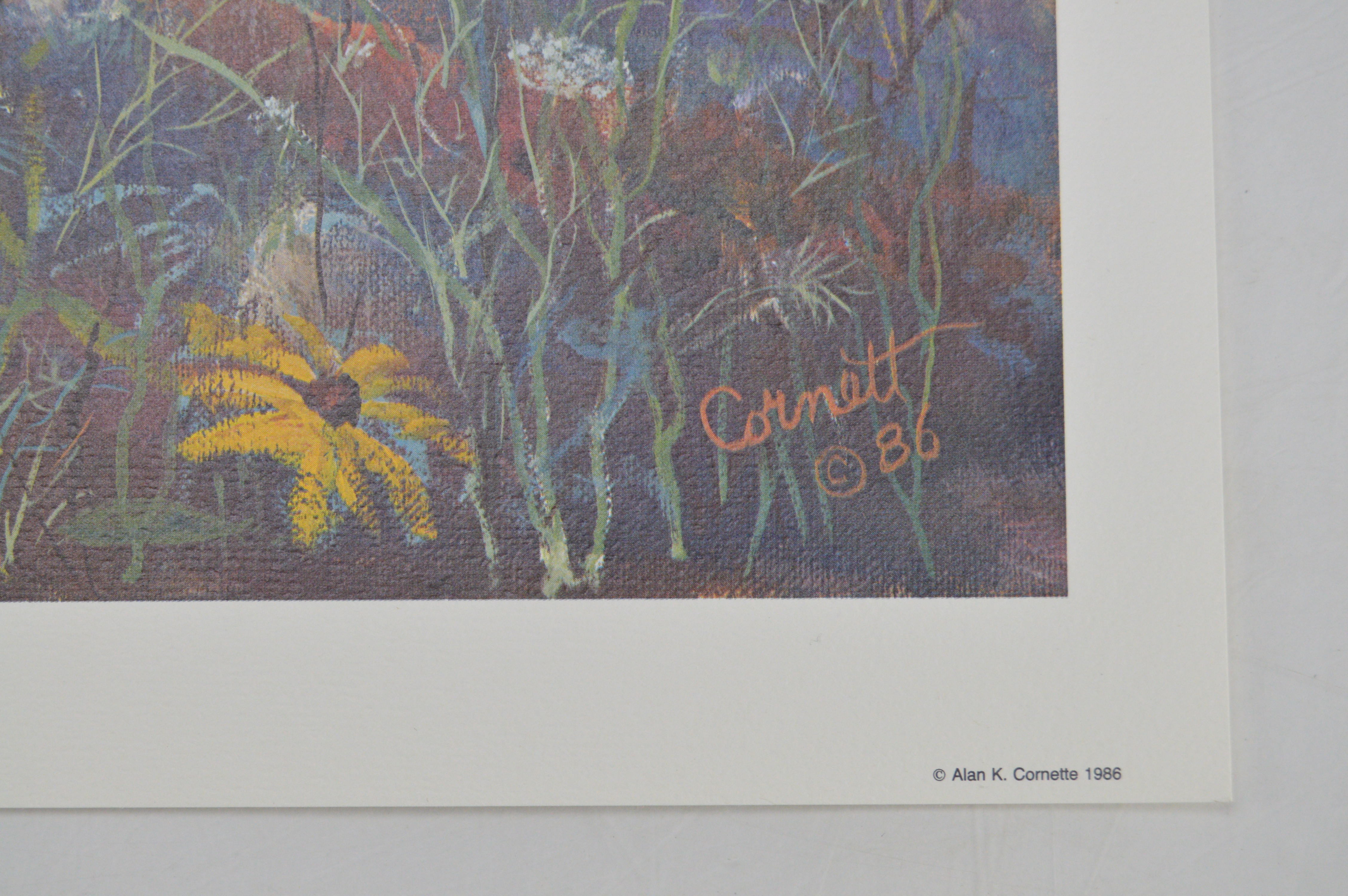 Large Collection of Signed Al Cornett Offset Lithographs