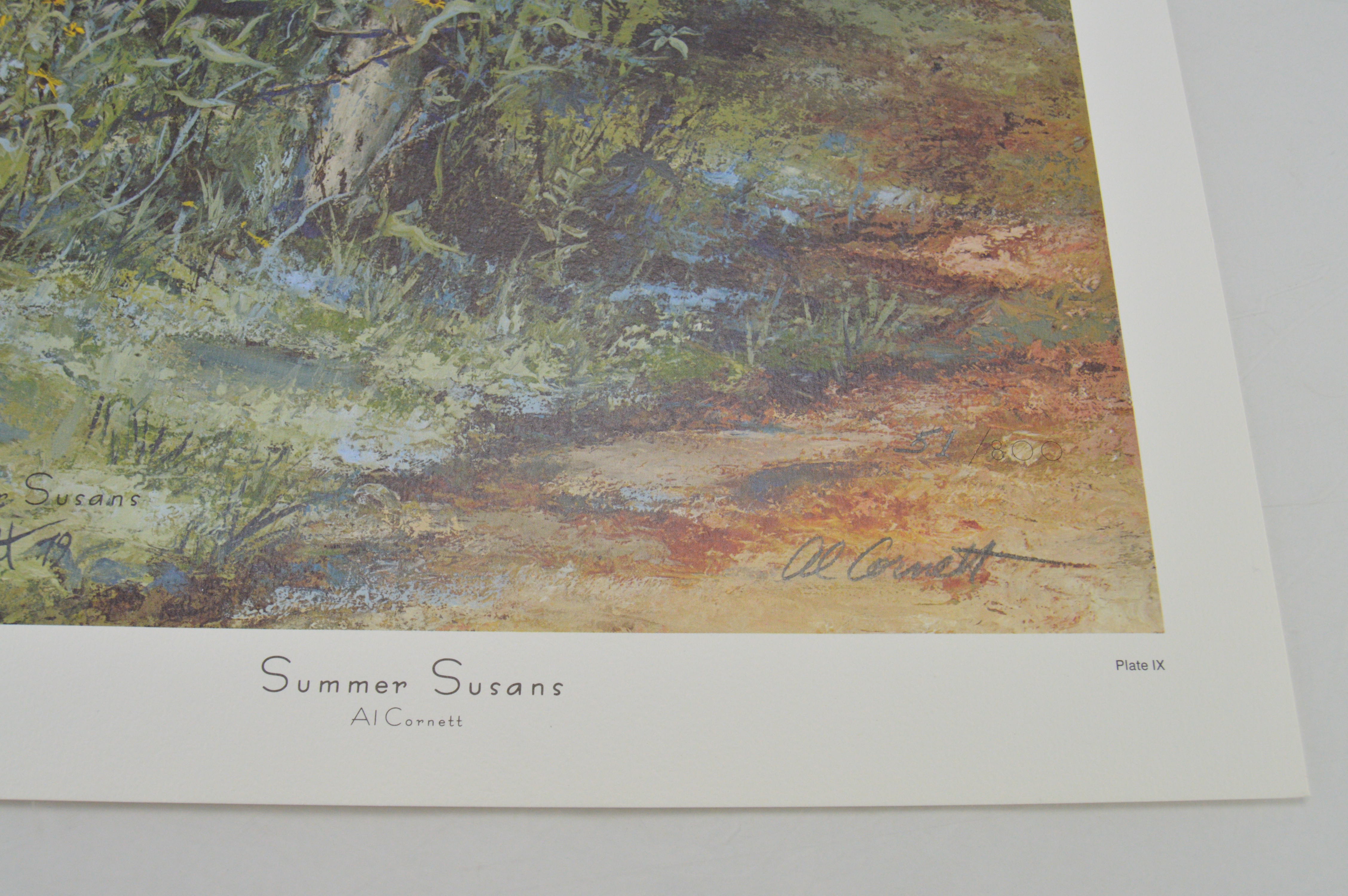 Large Collection of Signed Al Cornett Offset Lithographs