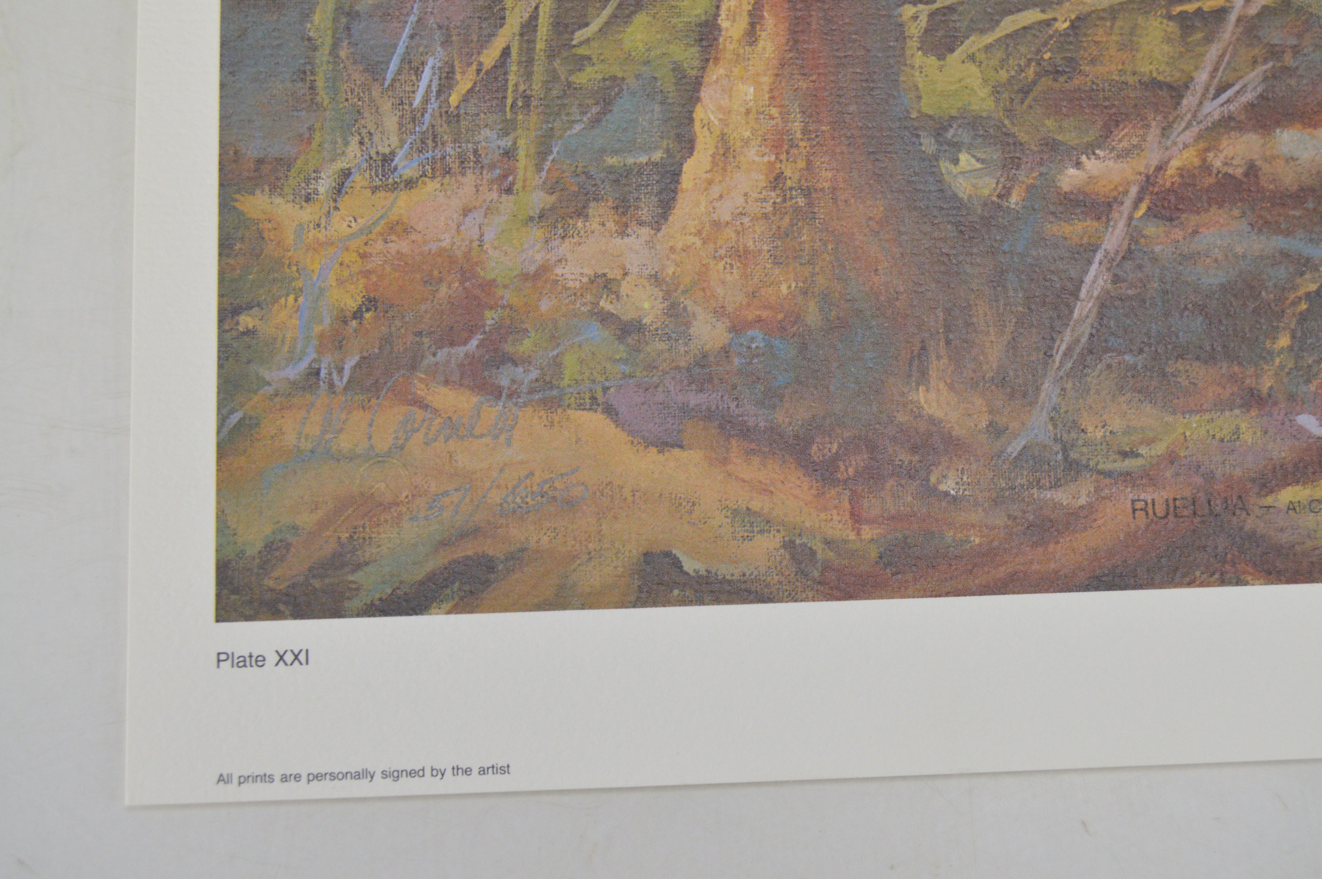 Large Collection of Signed Al Cornett Offset Lithographs