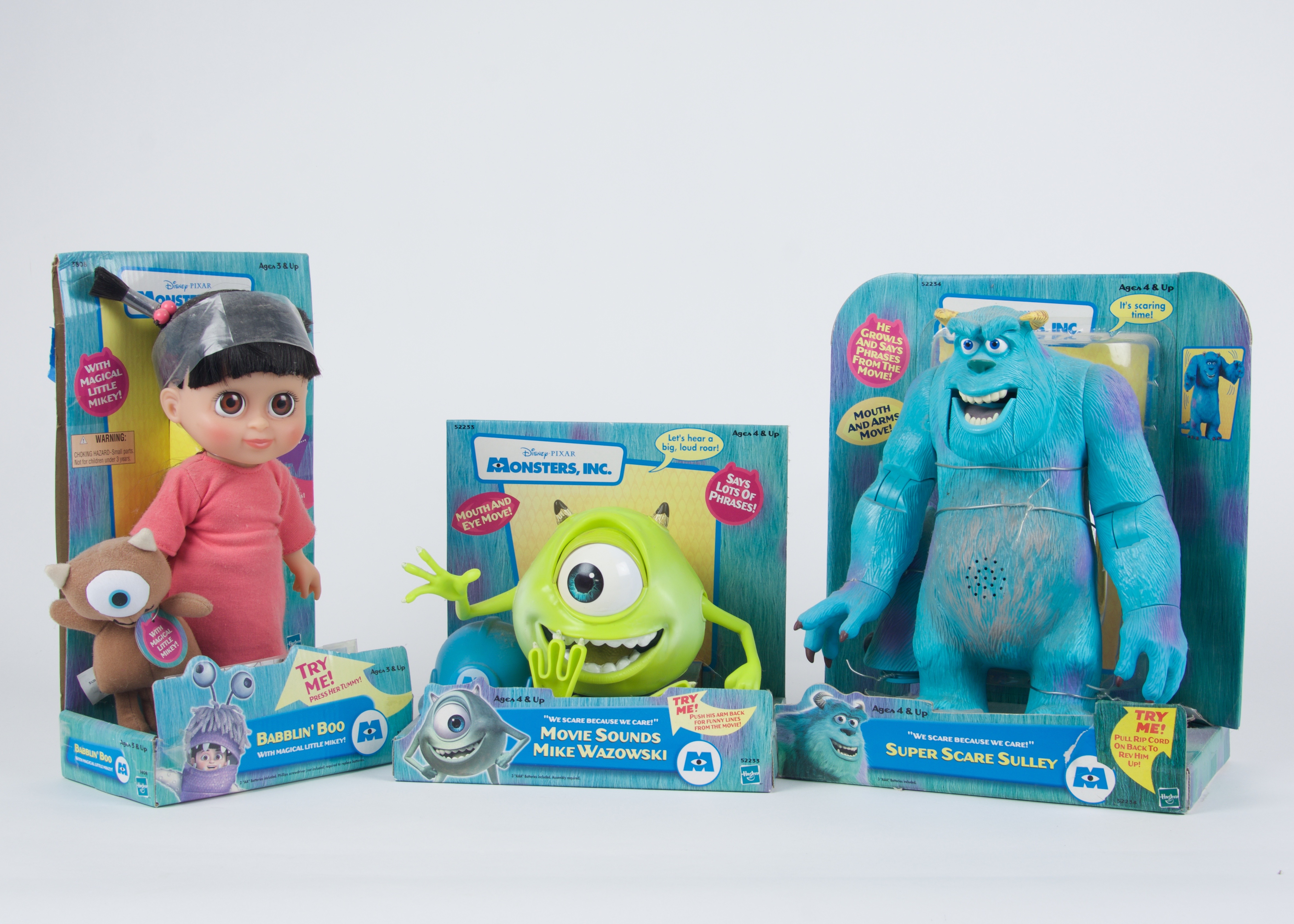 Assorted Monsters Inc. Toys