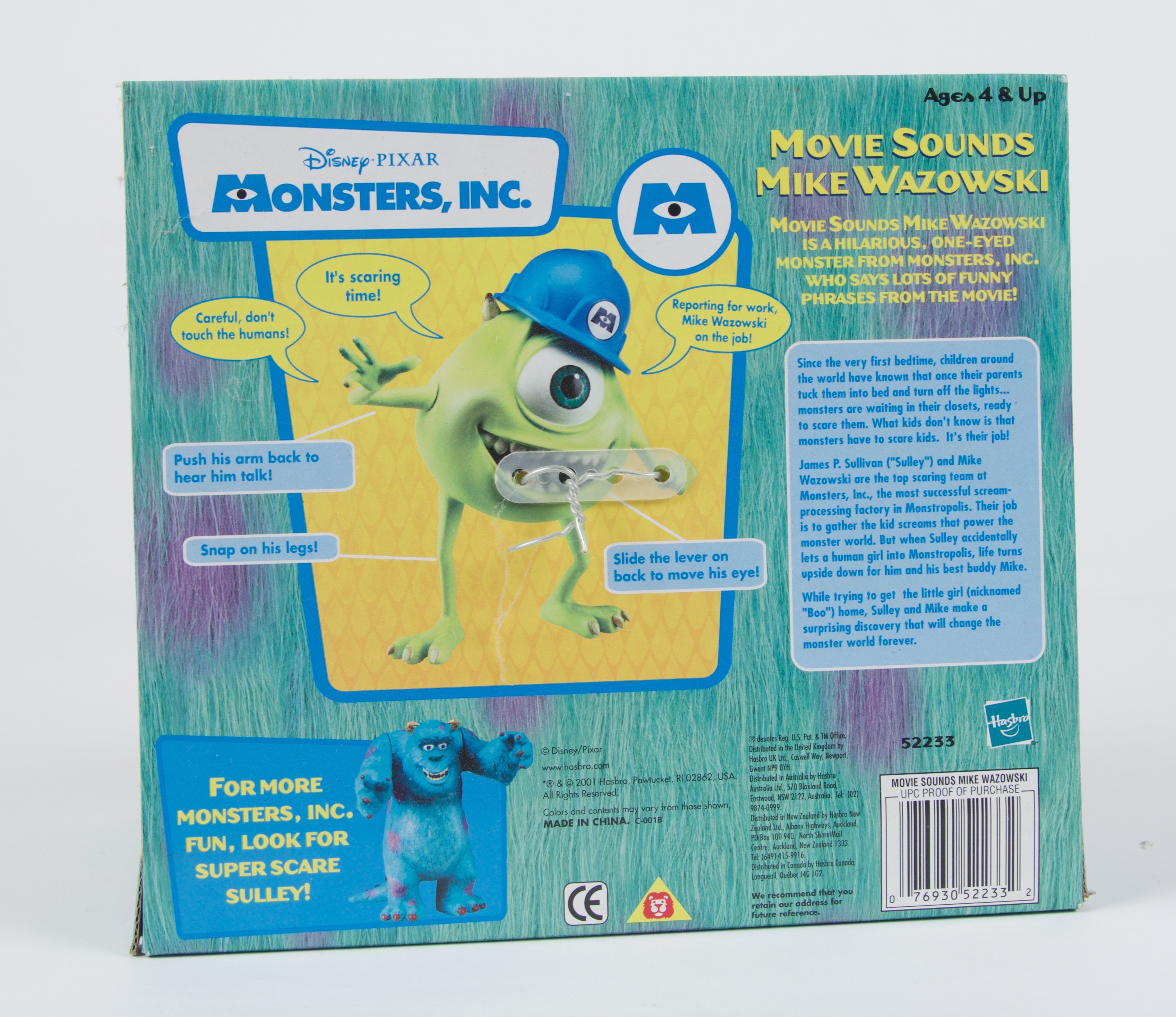Assorted Monsters Inc. Toys