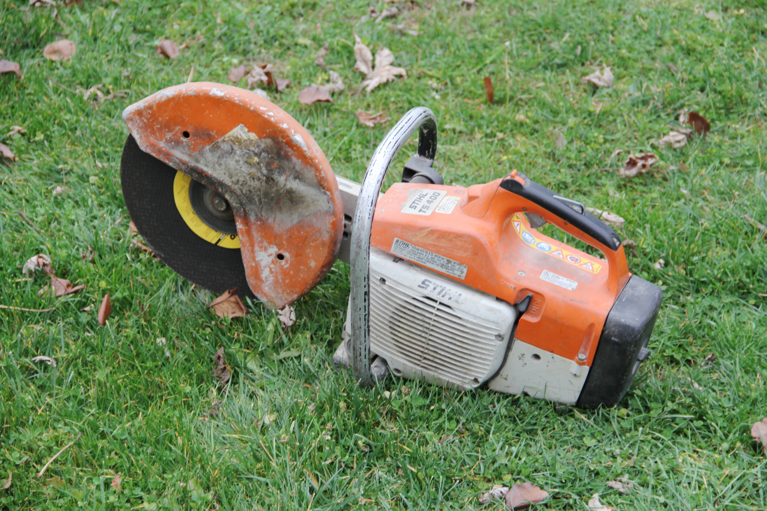 Stihl TS400 Concrete Saw