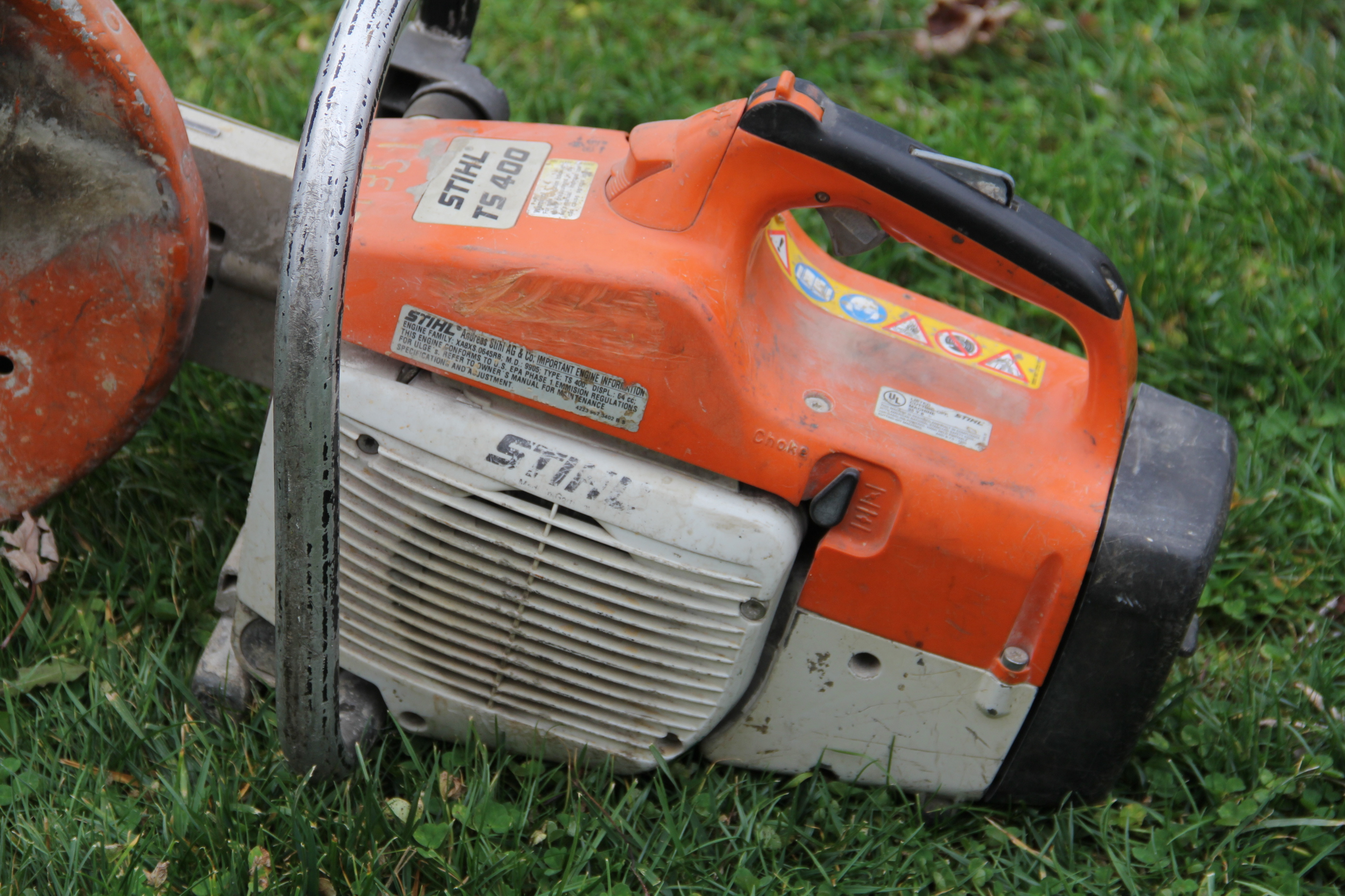 Stihl TS400 Concrete Saw