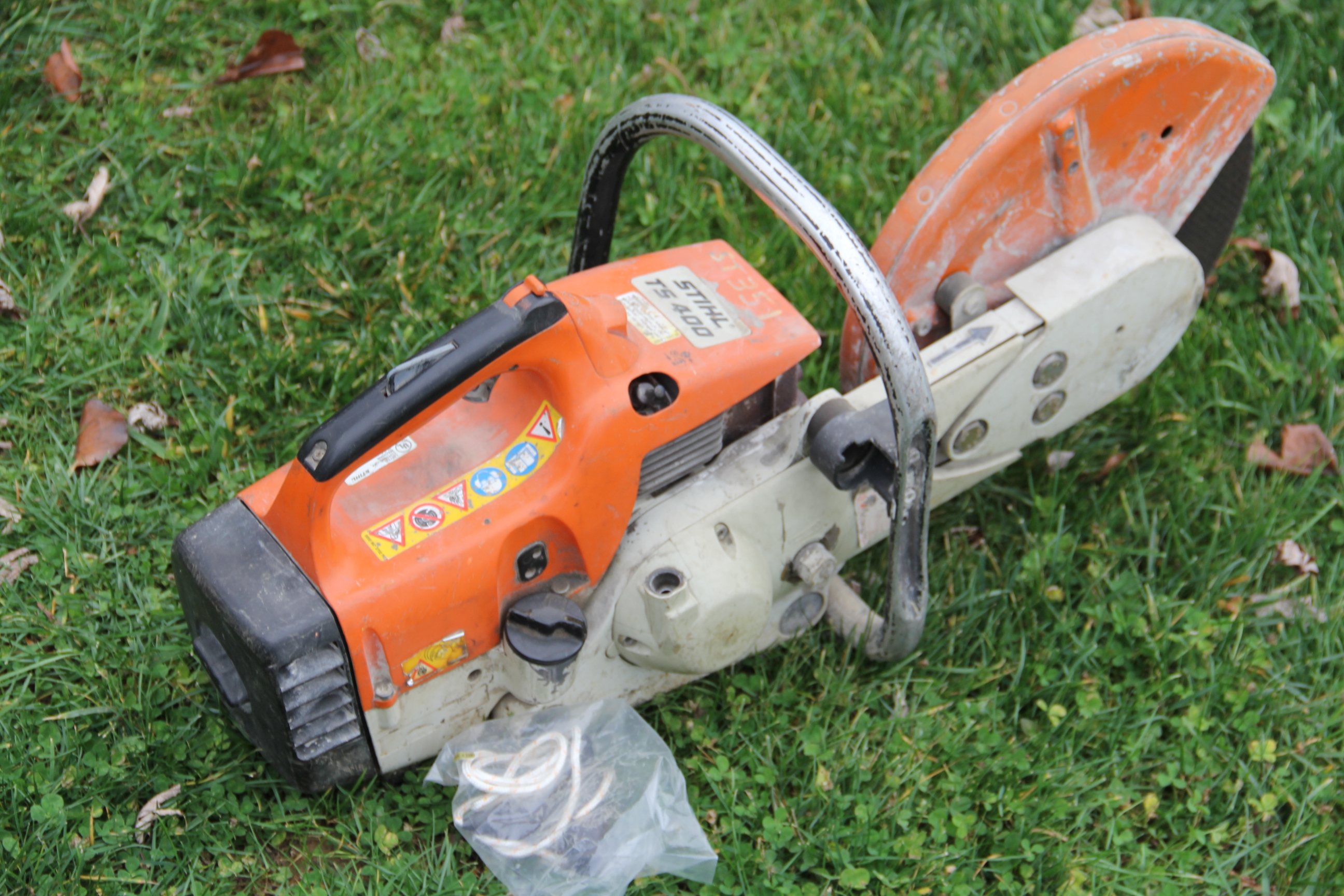 Stihl TS400 Concrete Saw