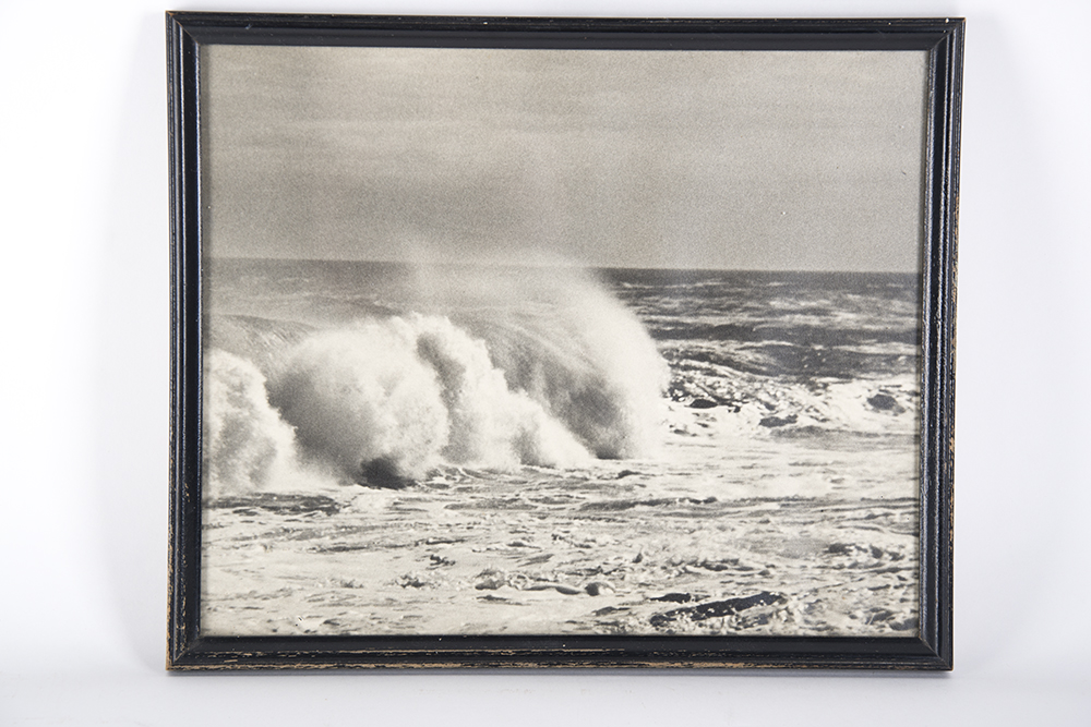 Rolling Wave Black and White Print