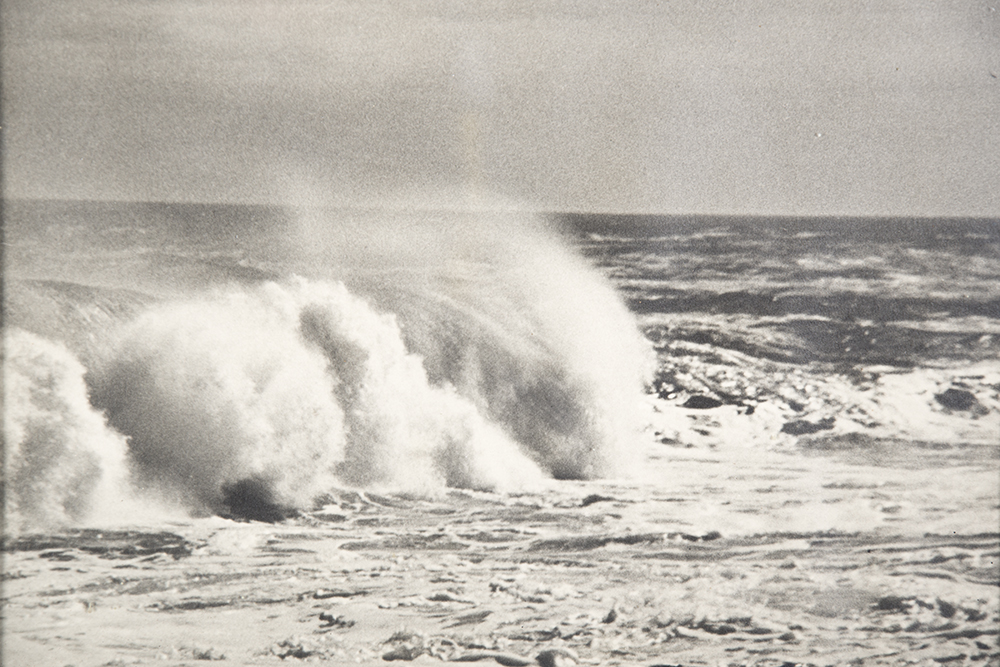 Rolling Wave Black and White Print