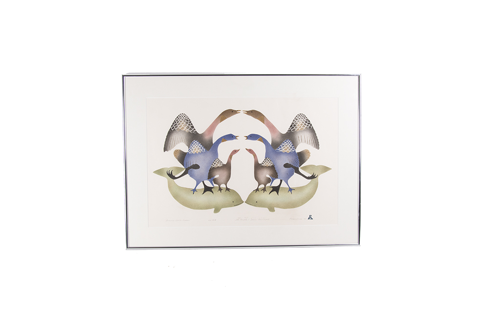 Karpik and Maniapik "Growing Up In Summer" Stencil Print