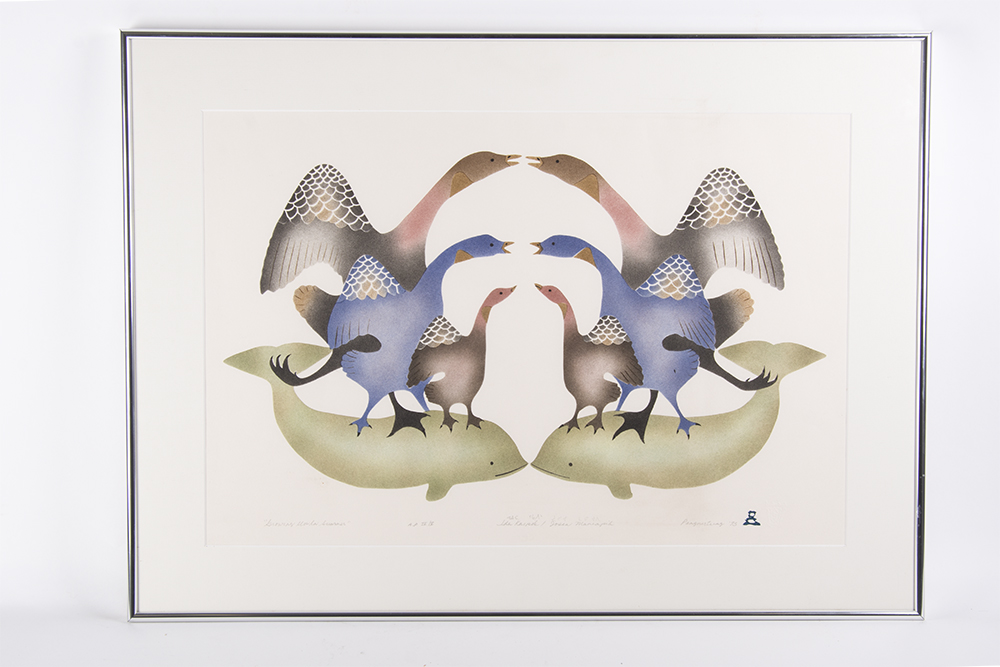 Karpik and Maniapik "Growing Up In Summer" Stencil Print