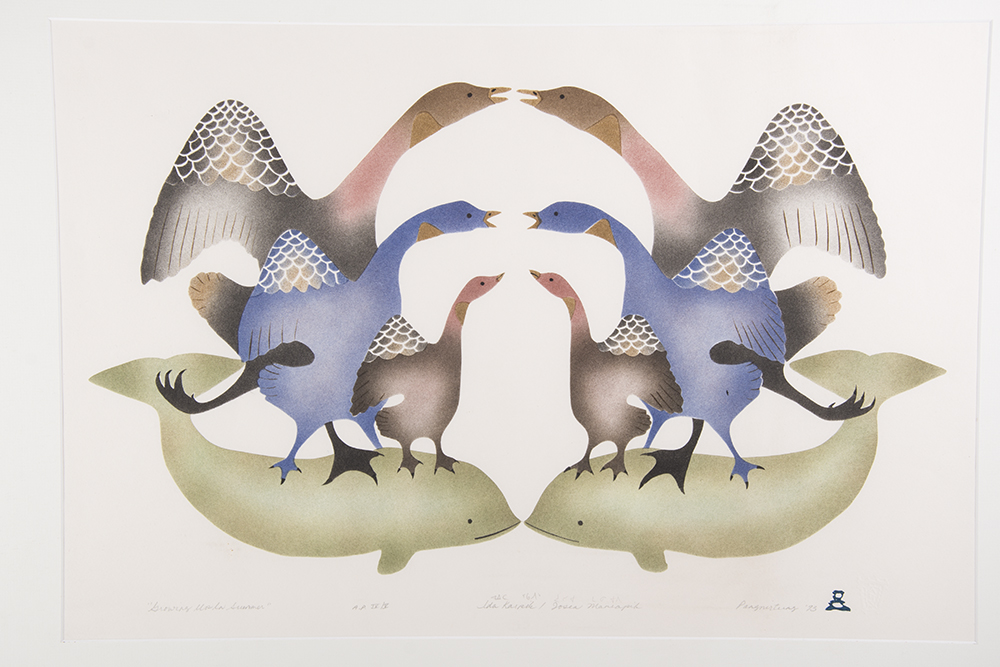 Karpik and Maniapik "Growing Up In Summer" Stencil Print