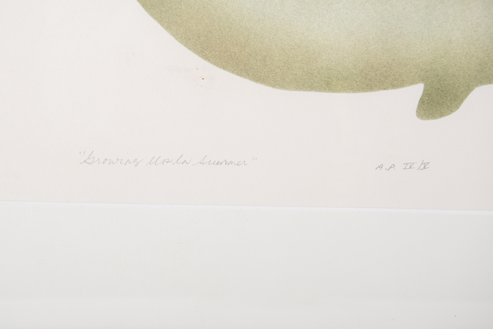 Karpik and Maniapik "Growing Up In Summer" Stencil Print