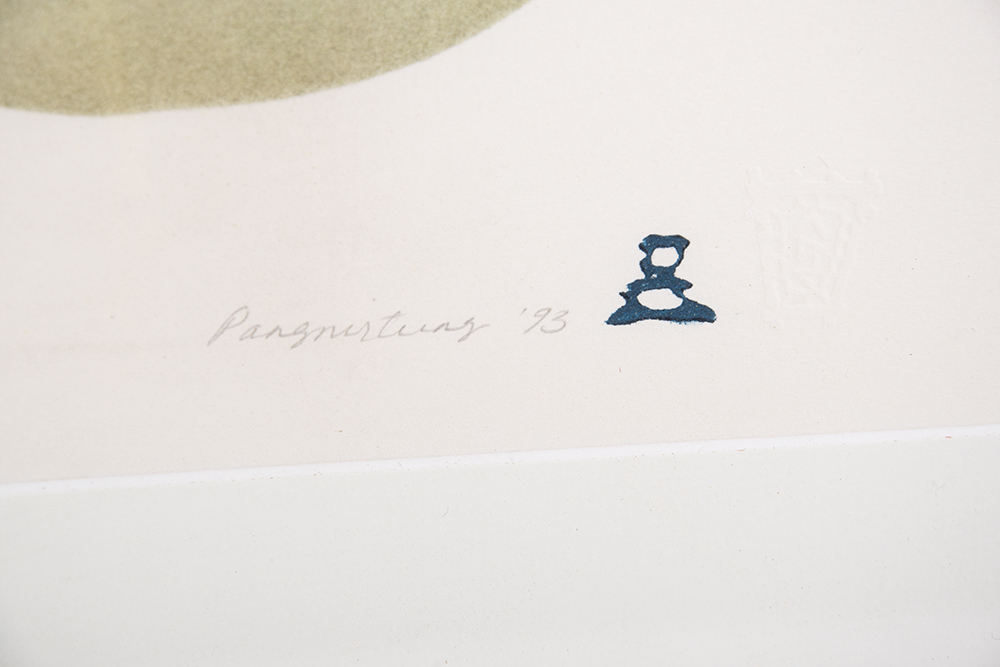 Karpik and Maniapik "Growing Up In Summer" Stencil Print