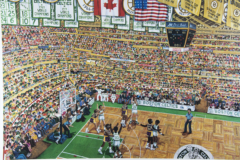 Kemon Boston Garden Print