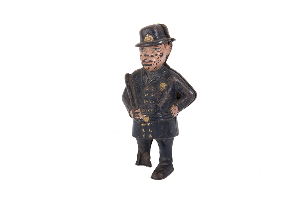 Antique Cast Iron Coin Bank