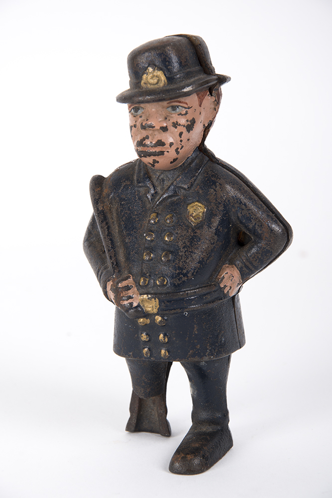 Antique Cast Iron Coin Bank