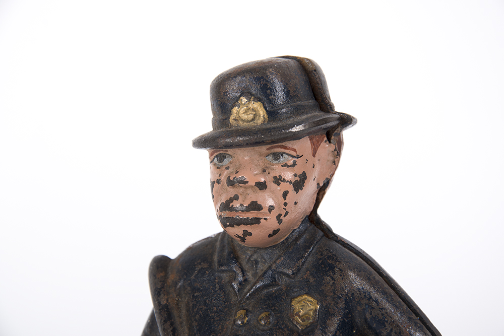 Antique Cast Iron Coin Bank