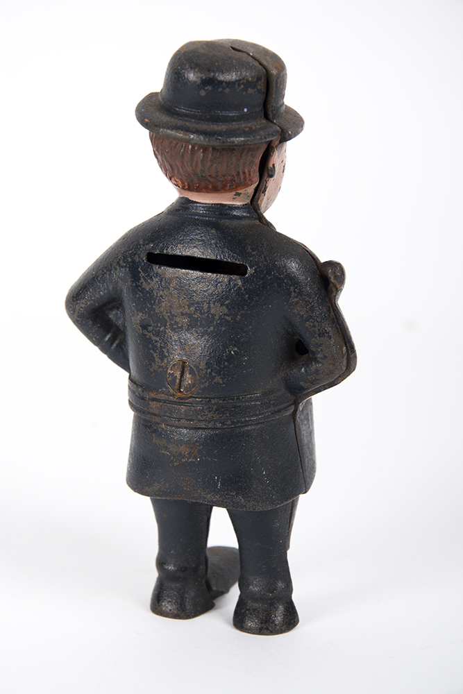 Antique Cast Iron Coin Bank