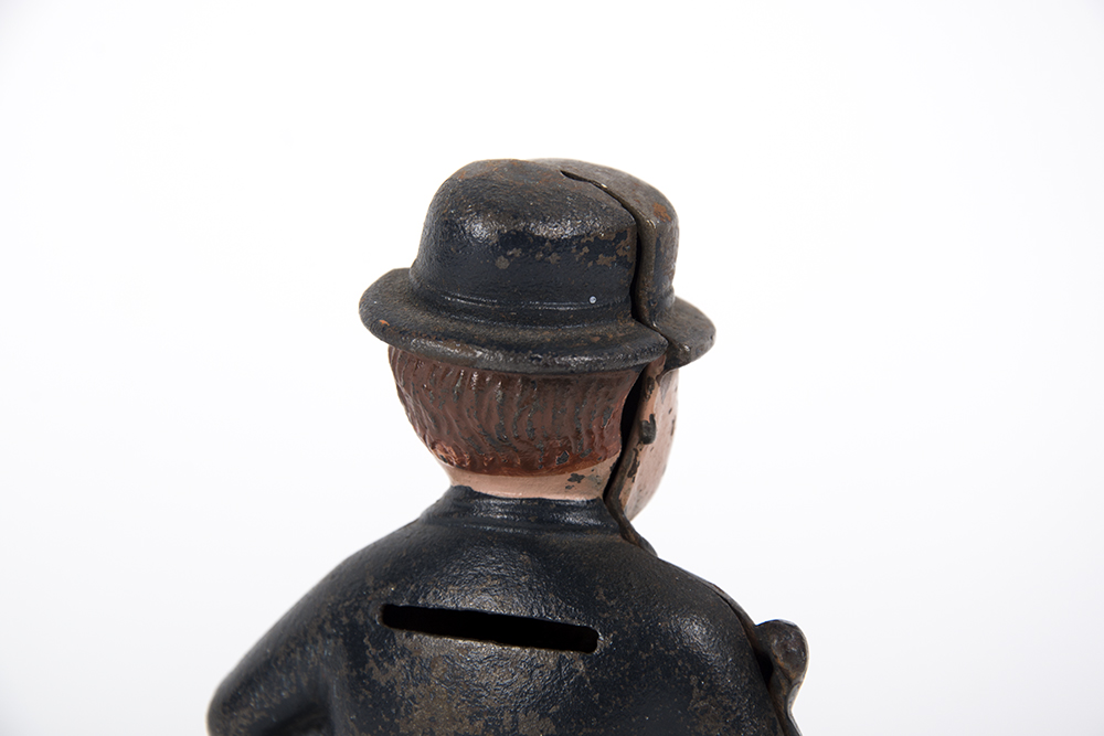 Antique Cast Iron Coin Bank