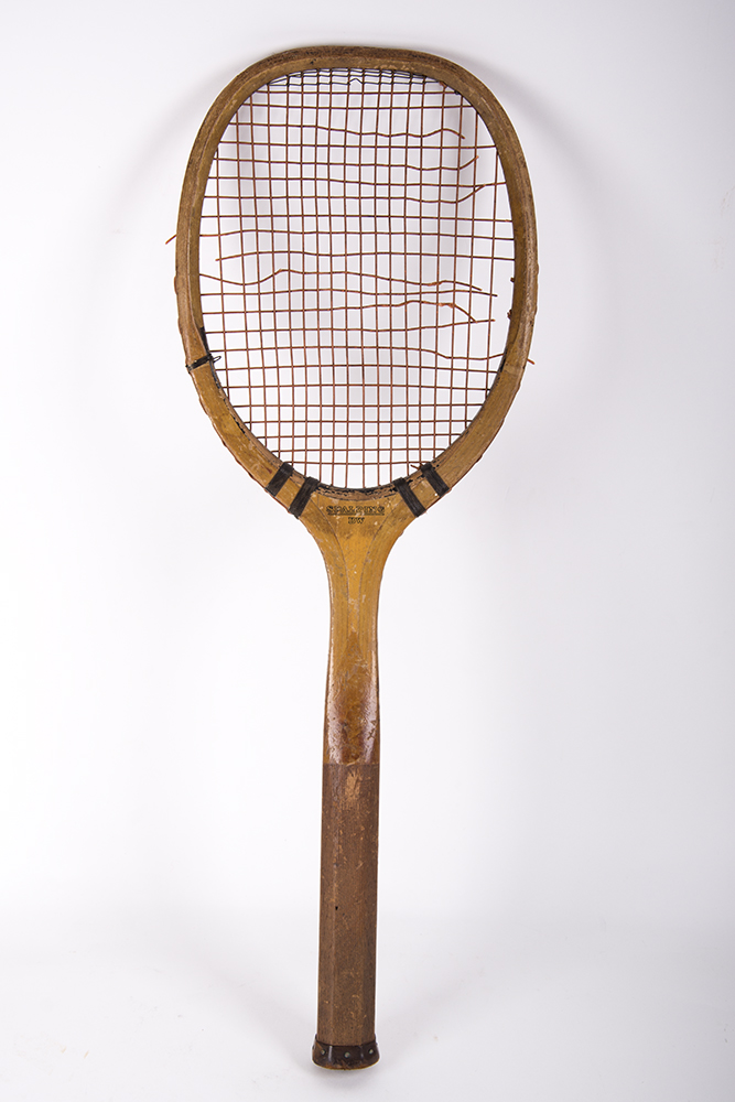 Vintage Wood Spalding Tennis Racket