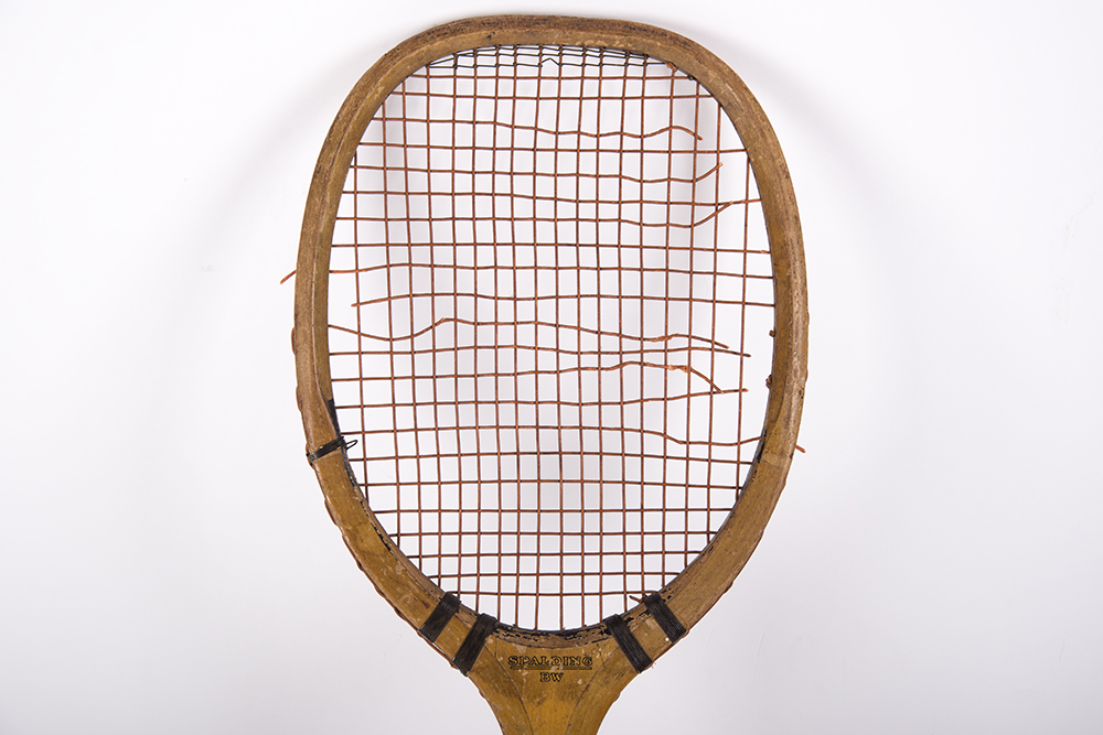 Vintage Wood Spalding Tennis Racket