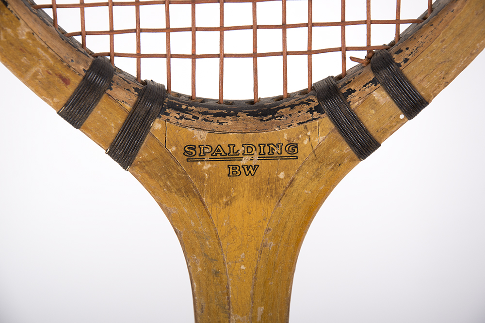 Vintage Wood Spalding Tennis Racket