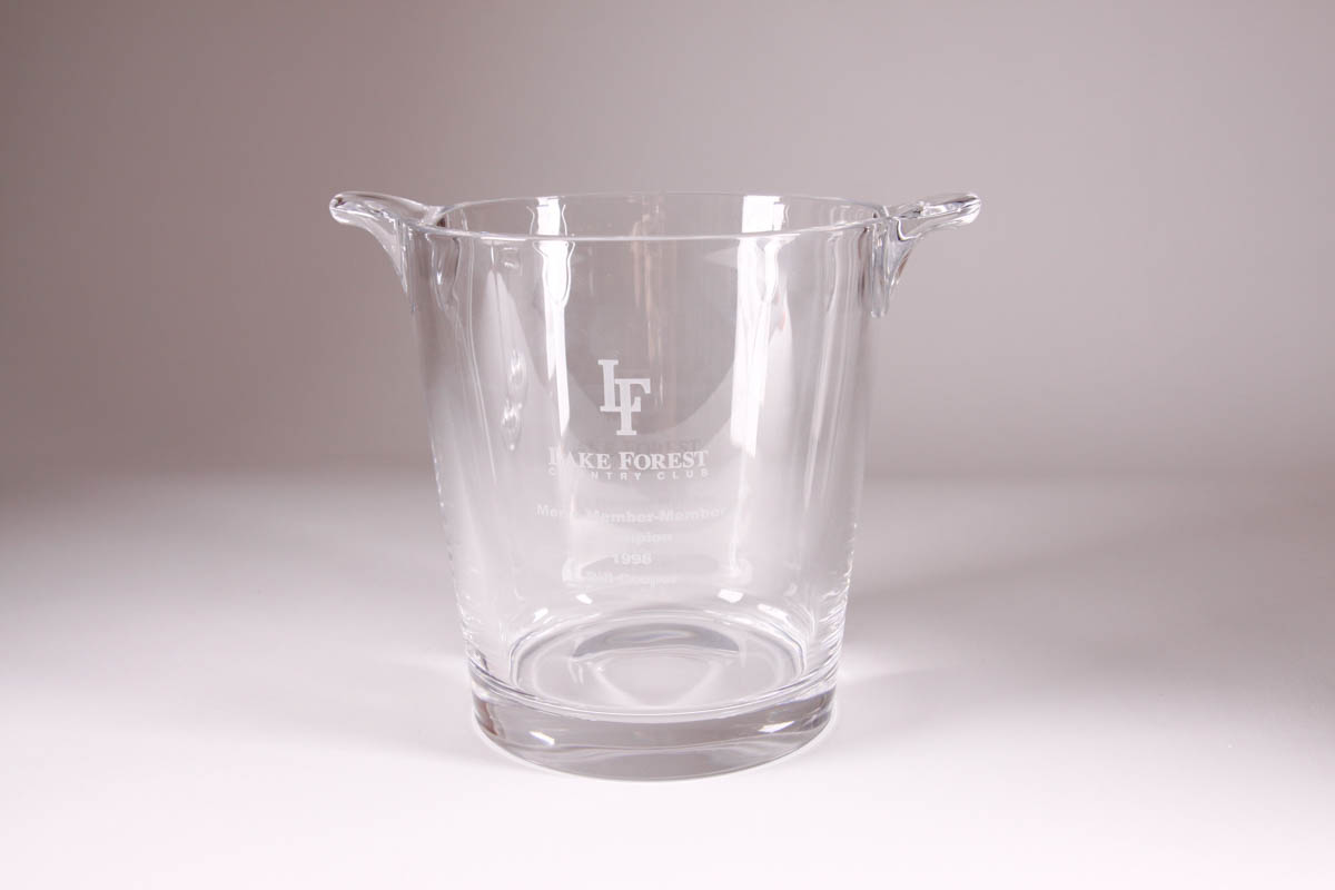 Golf Themed Ice Bucket, Decanters and Stemware