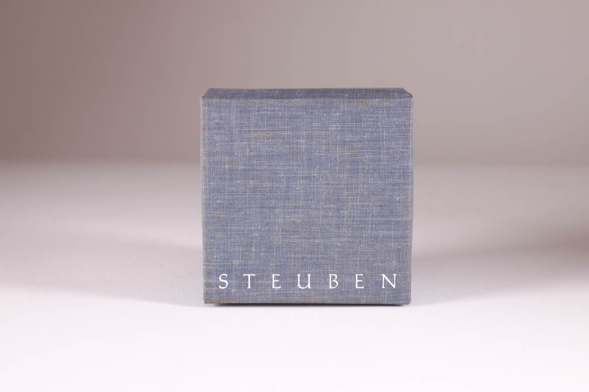 Steuben Glass Bear Cub Hand Cooler