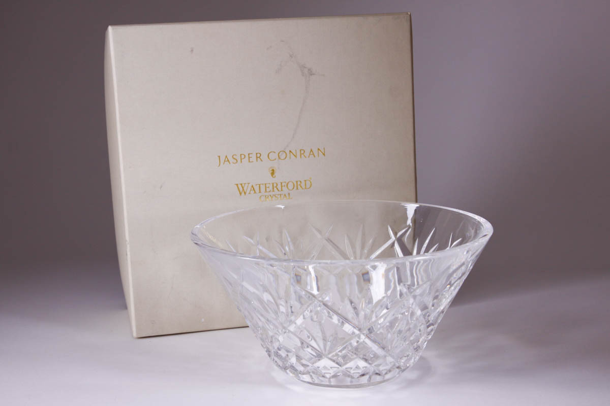 Waterford Crystal Round Bowl in the "Innisfree" Pattern