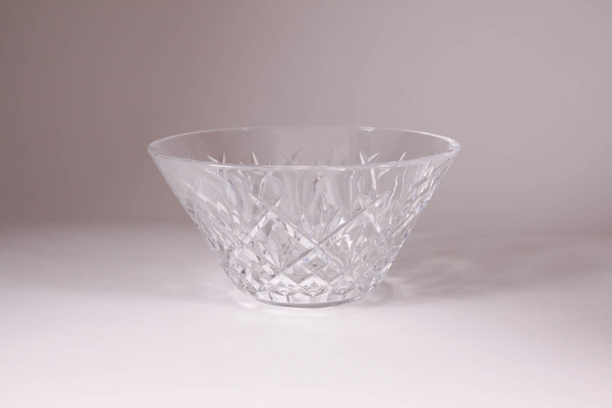 Waterford Crystal Round Bowl in the "Innisfree" Pattern