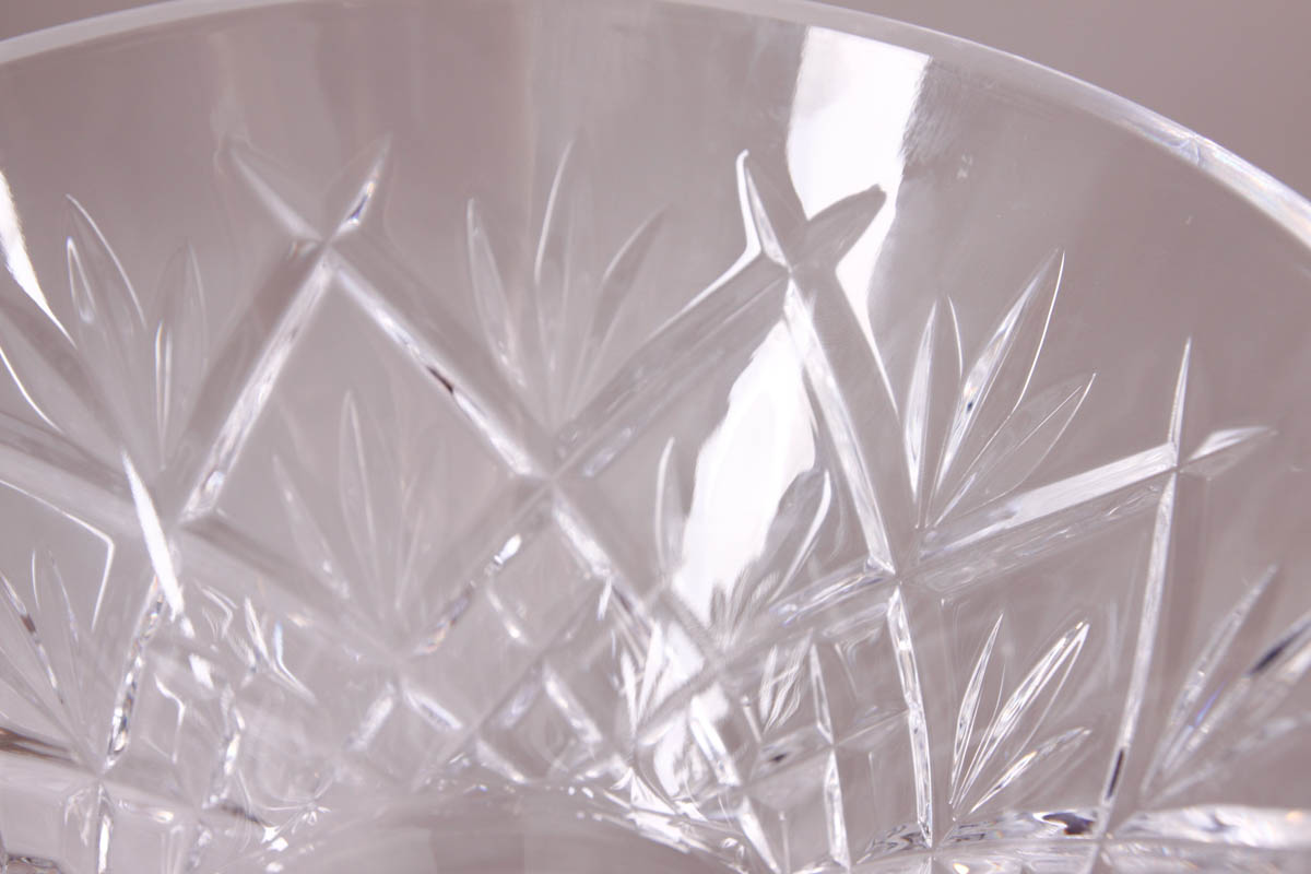 Waterford Crystal Round Bowl in the "Innisfree" Pattern