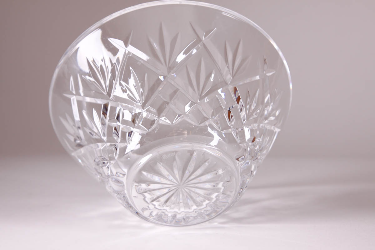 Waterford Crystal Round Bowl in the "Innisfree" Pattern