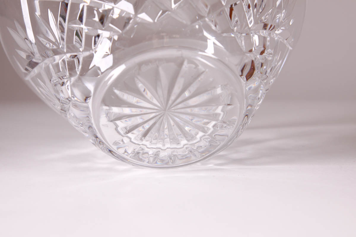 Waterford Crystal Round Bowl in the "Innisfree" Pattern