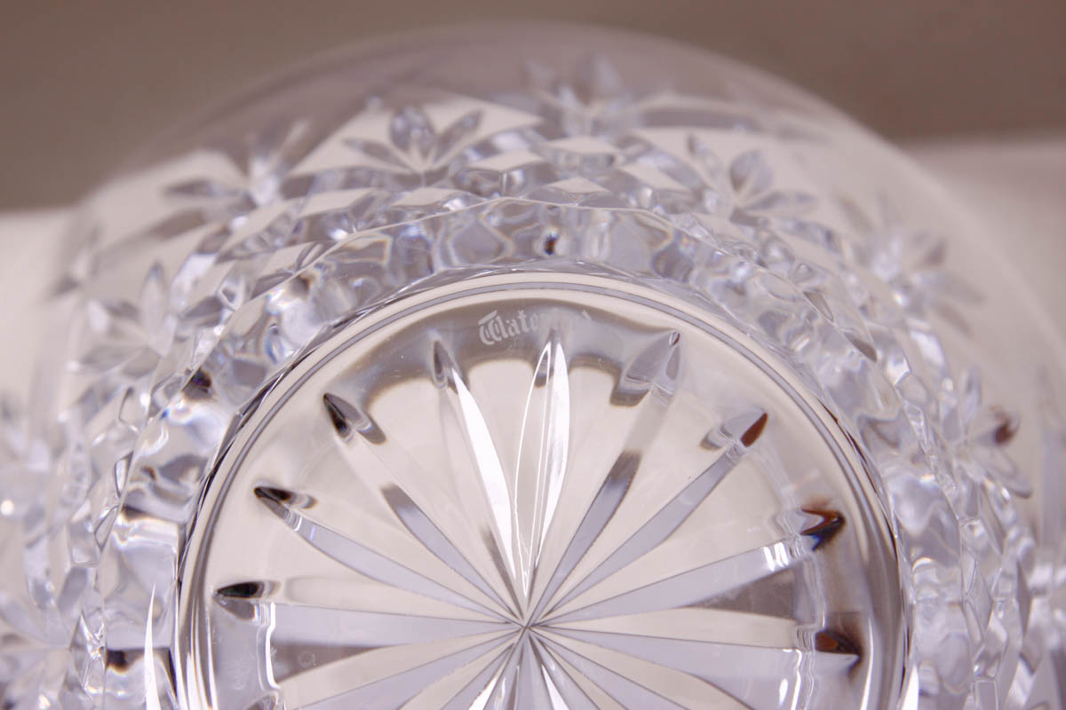 Waterford Crystal Round Bowl in the "Innisfree" Pattern