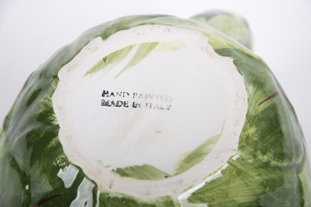 Italian Ceramic Lemon Pitcher