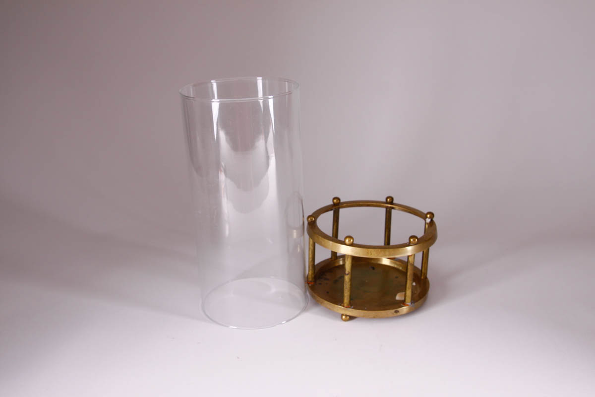 Collection of Brass and Glass Home Decor