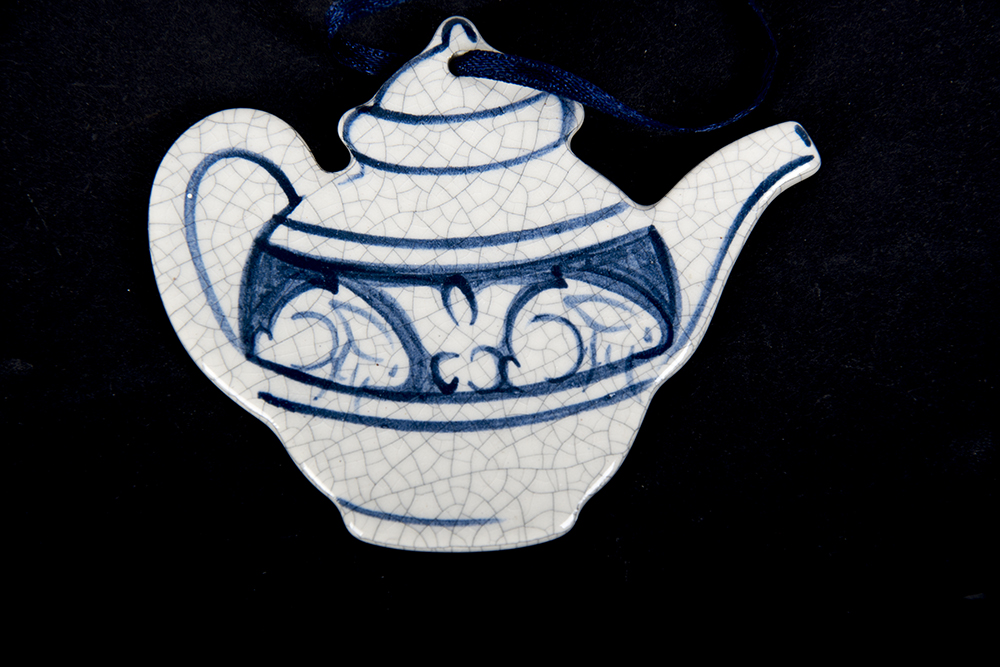 Painted Porcelain Ornaments