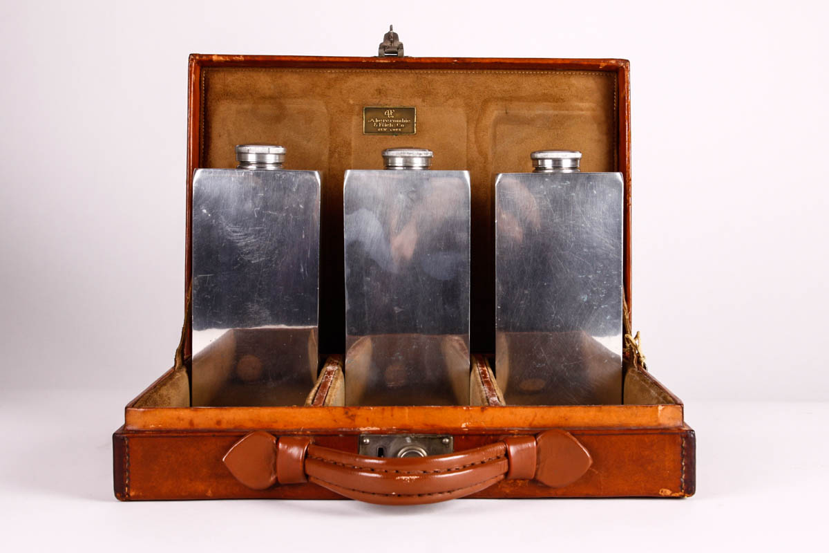 Vintage Abercrombie & Fitch Travel Bar Case