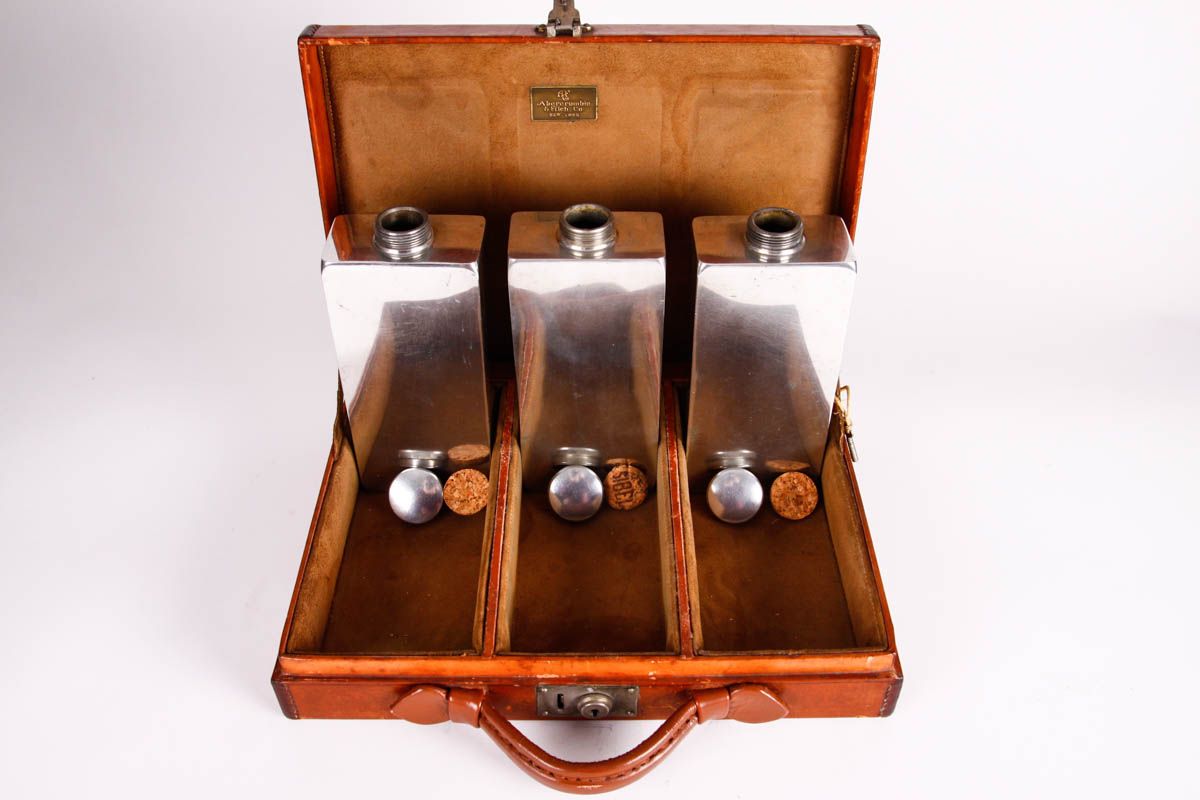 Vintage Abercrombie & Fitch Travel Bar Case