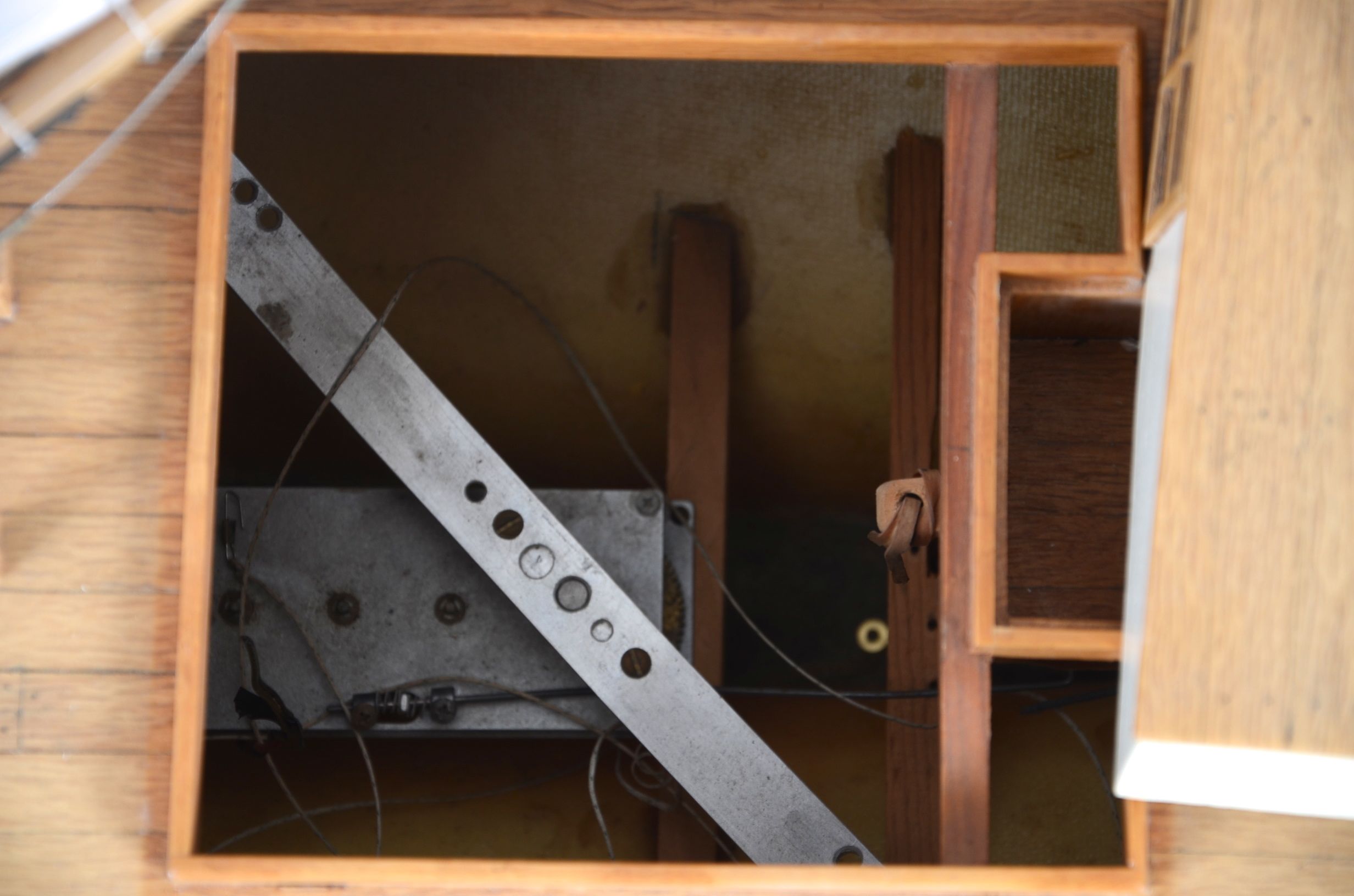 Large Scale Wooden Sailboat Model