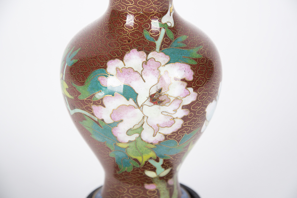 Small Cloisonne Ginger Jar