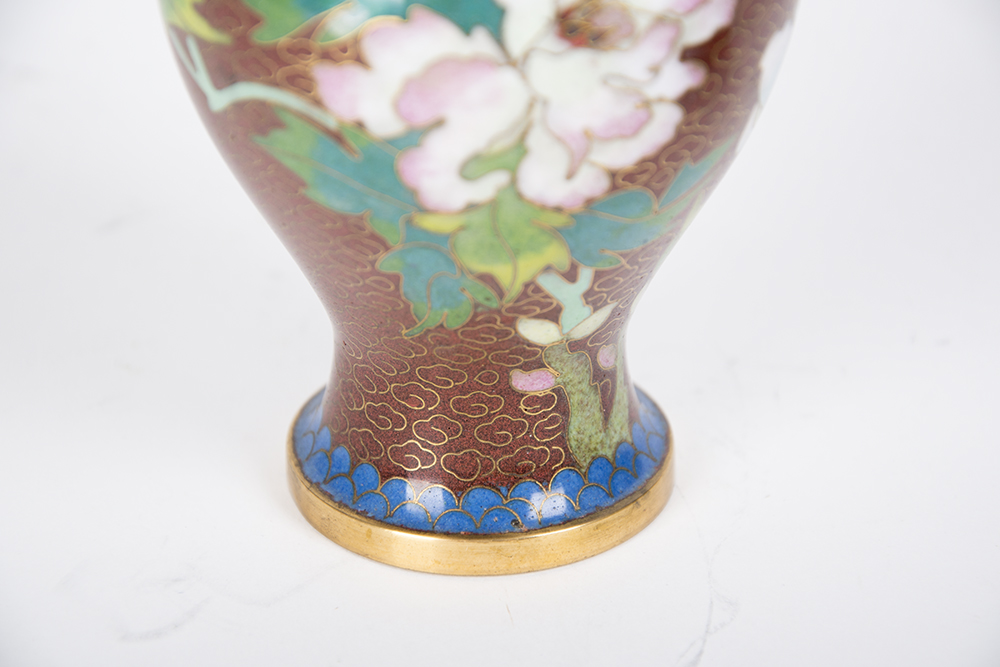 Small Cloisonne Ginger Jar